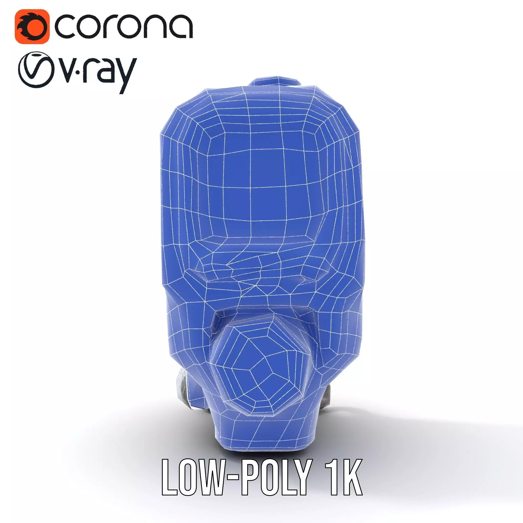 Futuristic Device Model Pack for Interactive Displays Low-poly 3D model_26