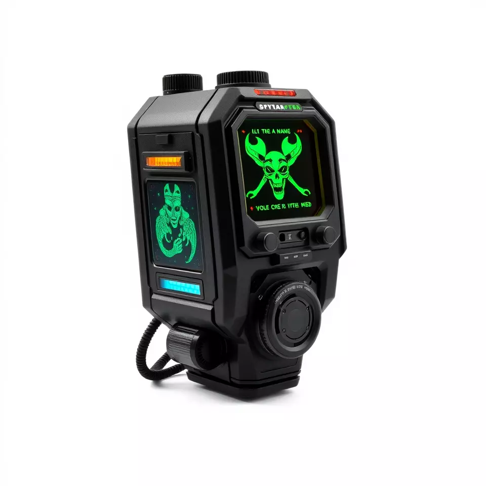 Futuristic Device Model Pack for Interactive Displays Low-poly 3D model_3