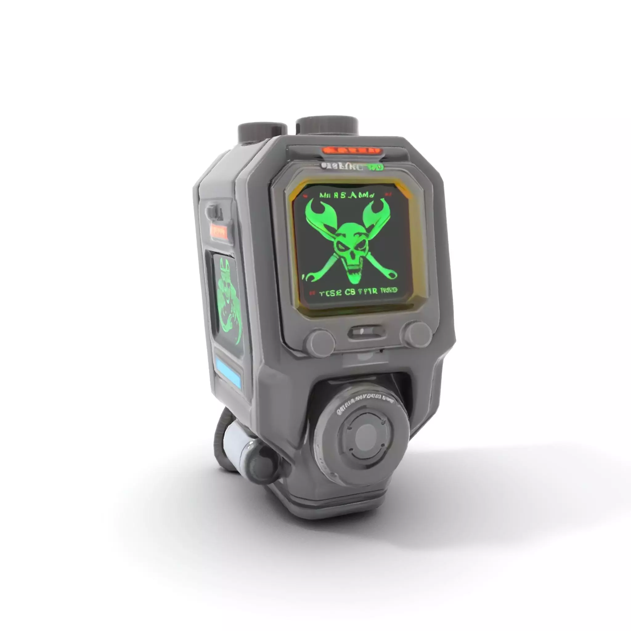 Futuristic Device Model Pack for Interactive Displays Low-poly 3D model_19