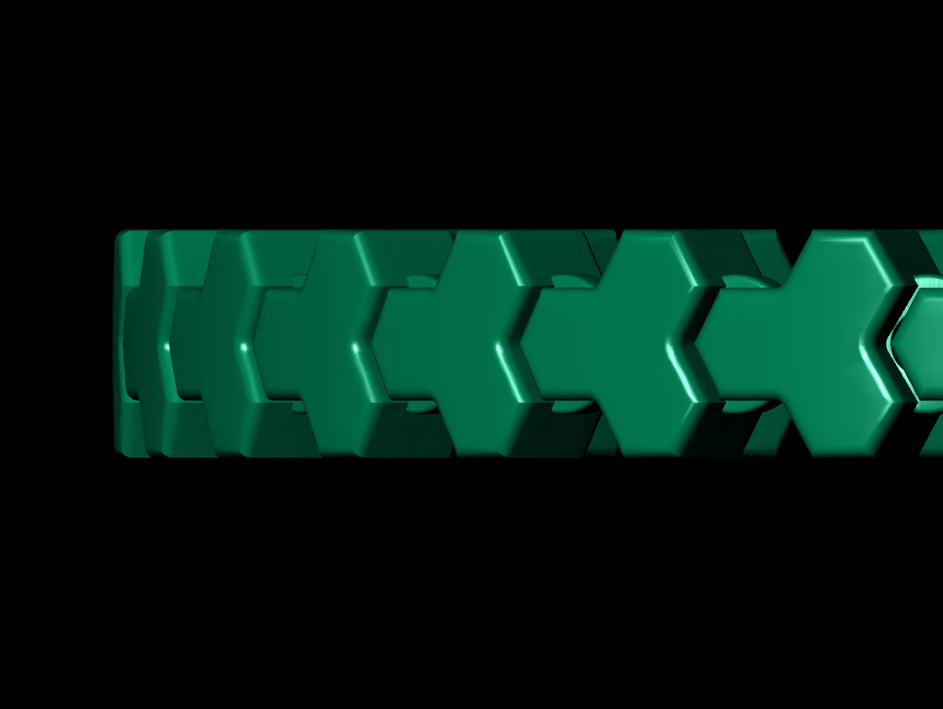 8MM SPIRAL TOP ONLINE SELLING BRACELET 3D MODEL SINGLE ROW  3D print model_2