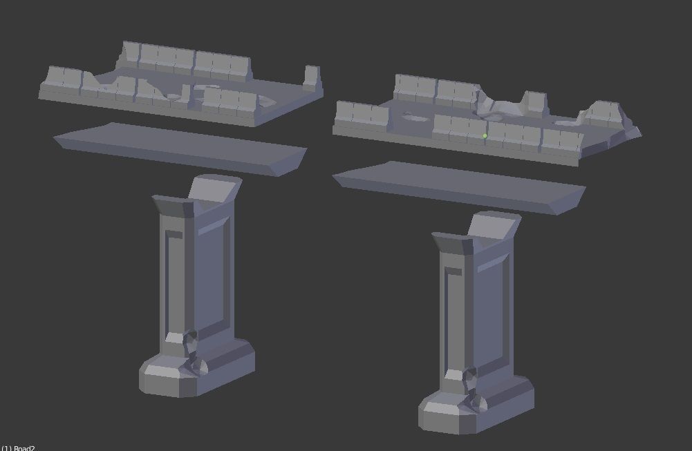 Wargame Overpass wh40k scale Free 3D print model_1
