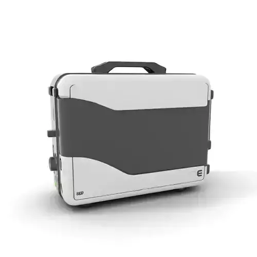 Compact Portable Projector Case model pack Low-poly 3D model