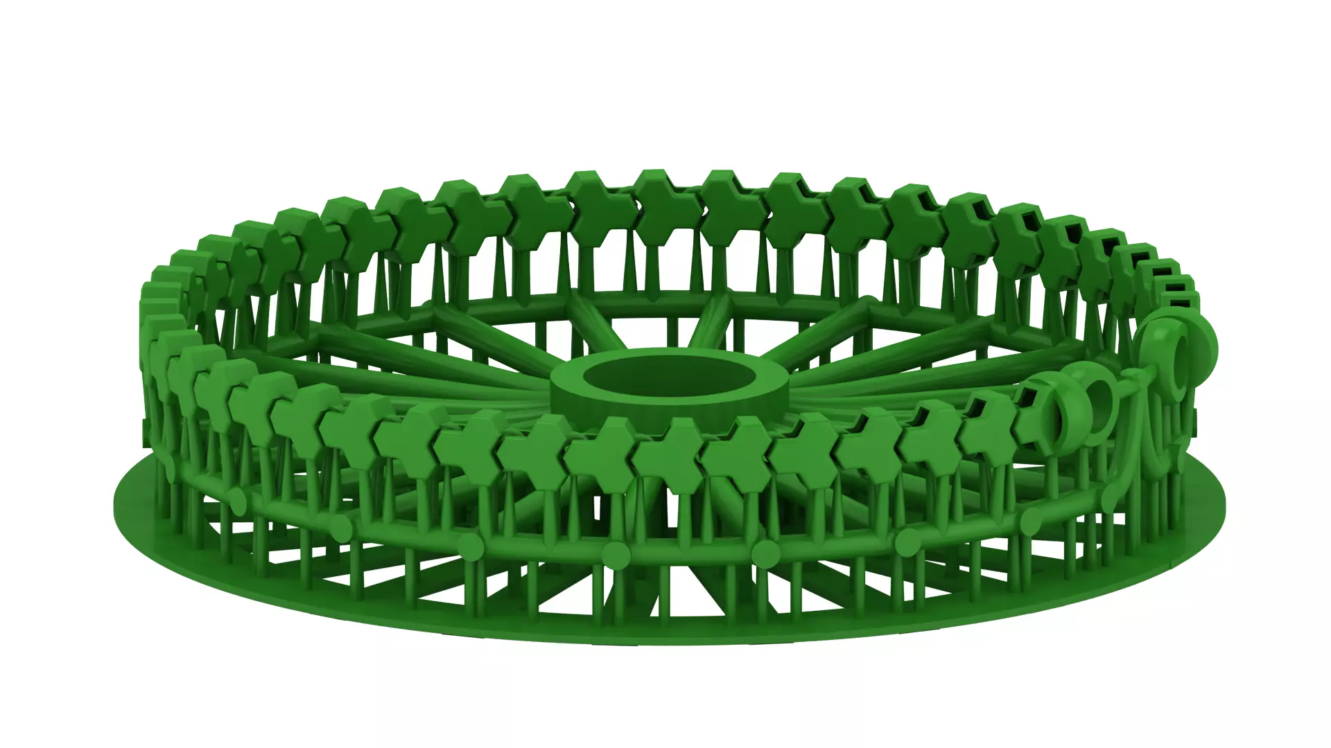  5 SET OF SPIRAL TOP ONLINE SELLING BRACELET 3D MODEL SINGLE ROW 3D Model Collection_2