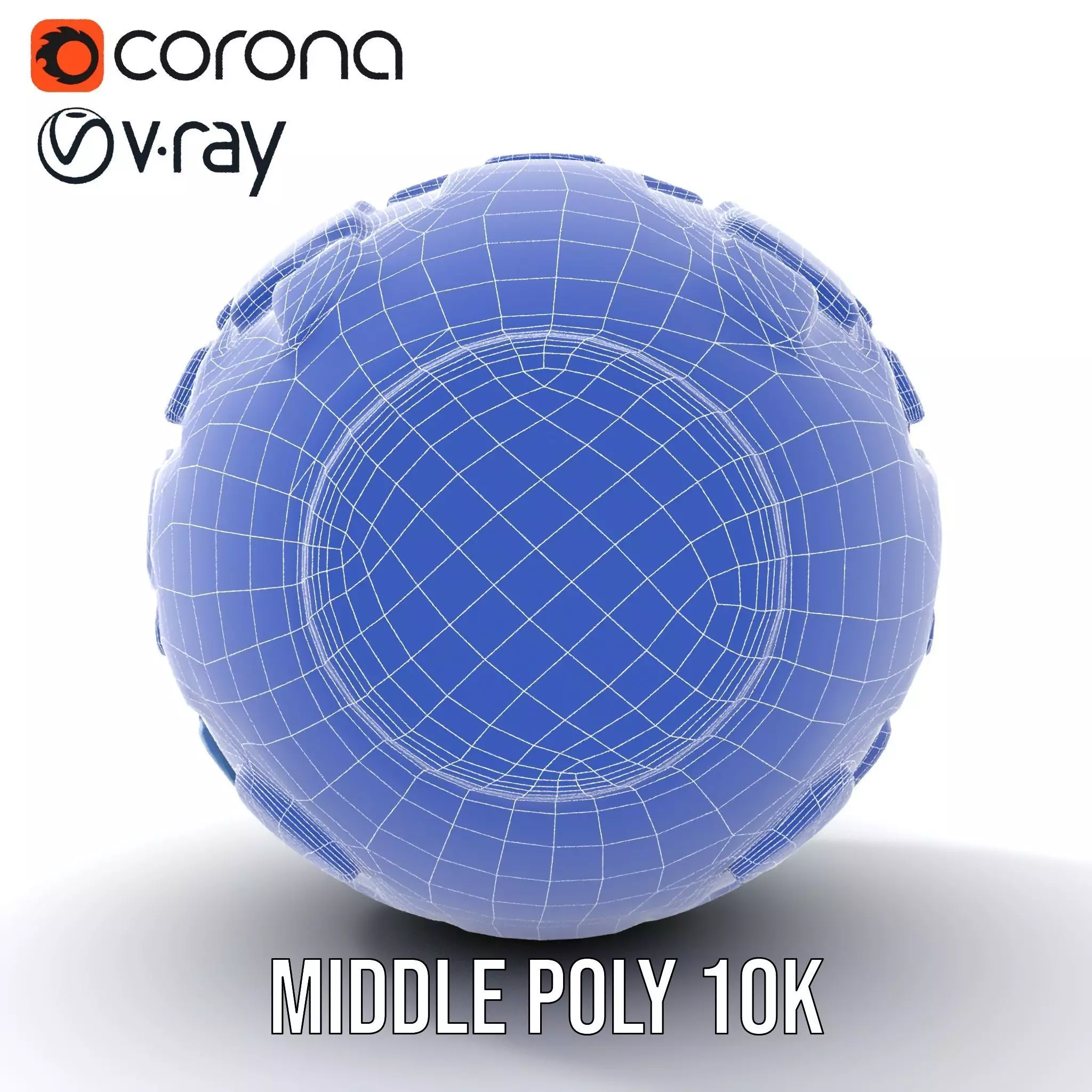 Scifi Sphere Model Pack with Futuristic Design Low-poly 3D model_23