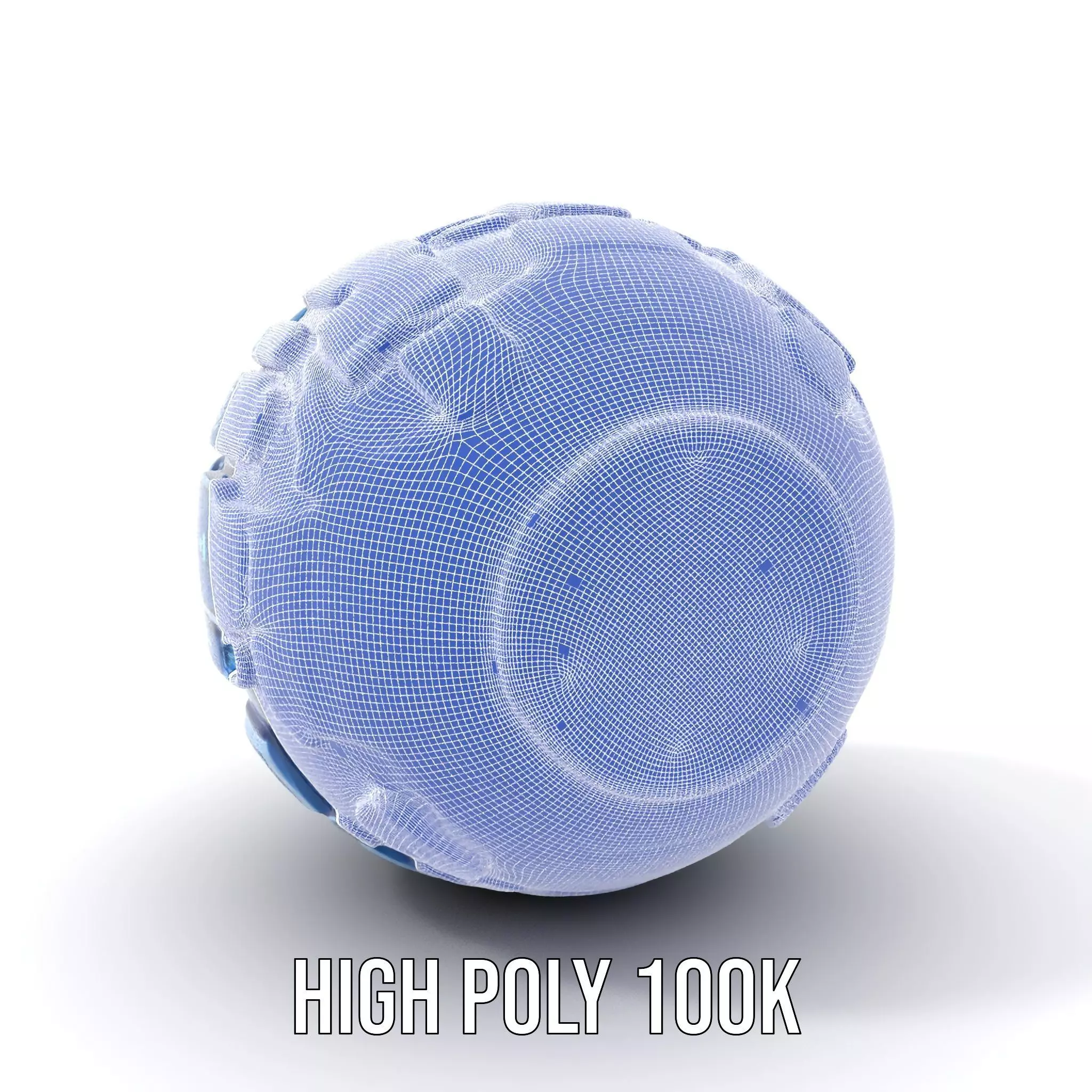 Scifi Sphere Model Pack with Futuristic Design Low-poly 3D model_5