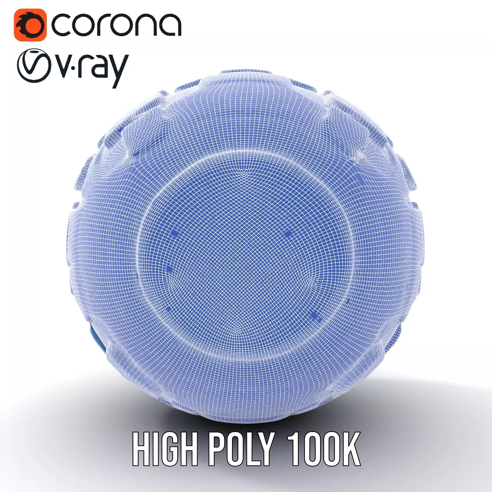 Scifi Sphere Model Pack with Futuristic Design Low-poly 3D model_32