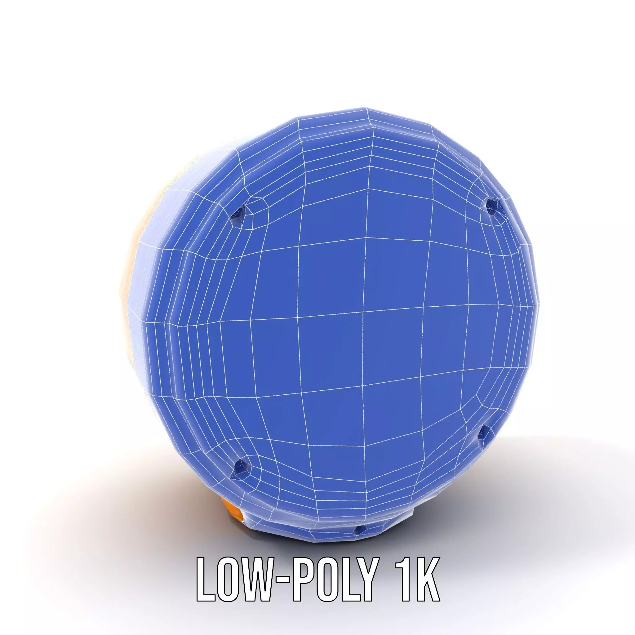 Industrial Warning Light Model Pack with Detailed Geometry Low-poly 3D model_20