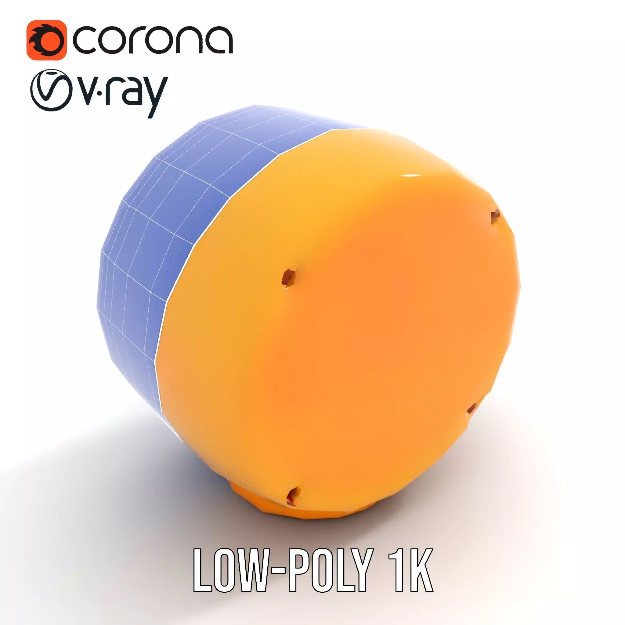 Industrial Warning Light Model Pack with Detailed Geometry Low-poly 3D model_28