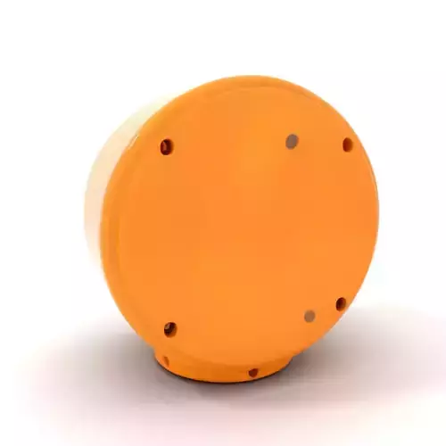 Industrial Warning Light Model Pack with Detailed Geometry Low-poly 3D model