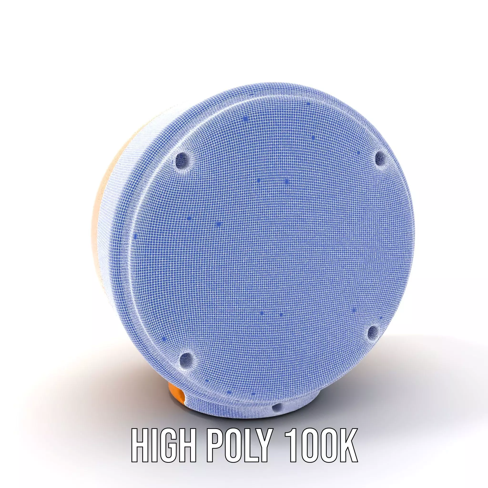 Industrial Warning Light Model Pack with Detailed Geometry Low-poly 3D model_5