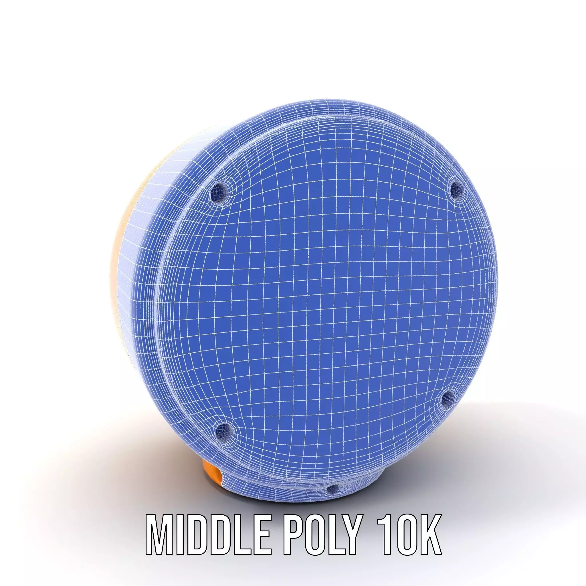 Industrial Warning Light Model Pack with Detailed Geometry Low-poly 3D model_30