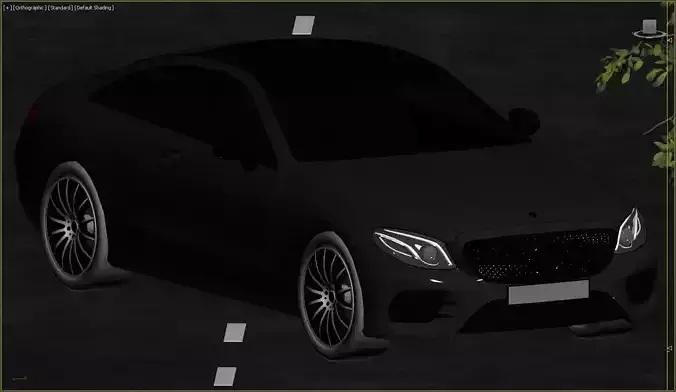 Mercedes Benz E Class 3D print model
