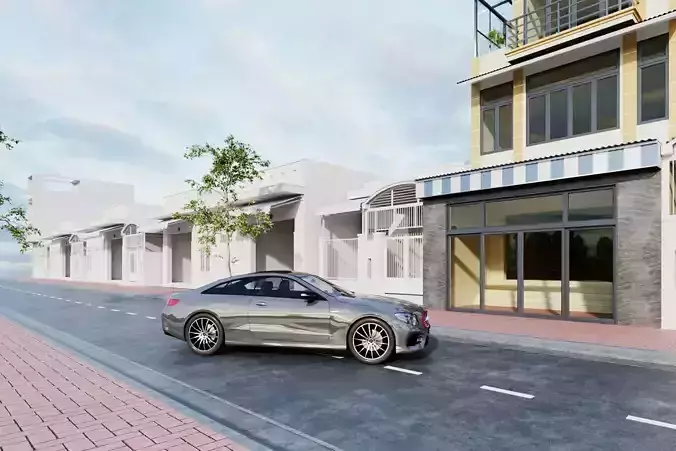 Mercedes Benz E Class 3D print model