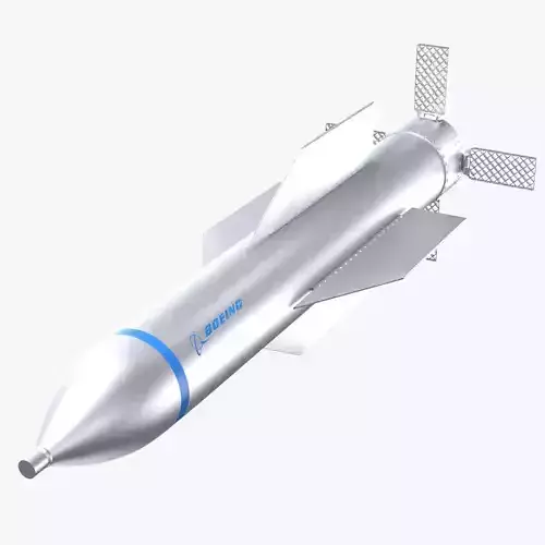GBU-57 Bunker Buster Bomb - Boeing PBR 3D model