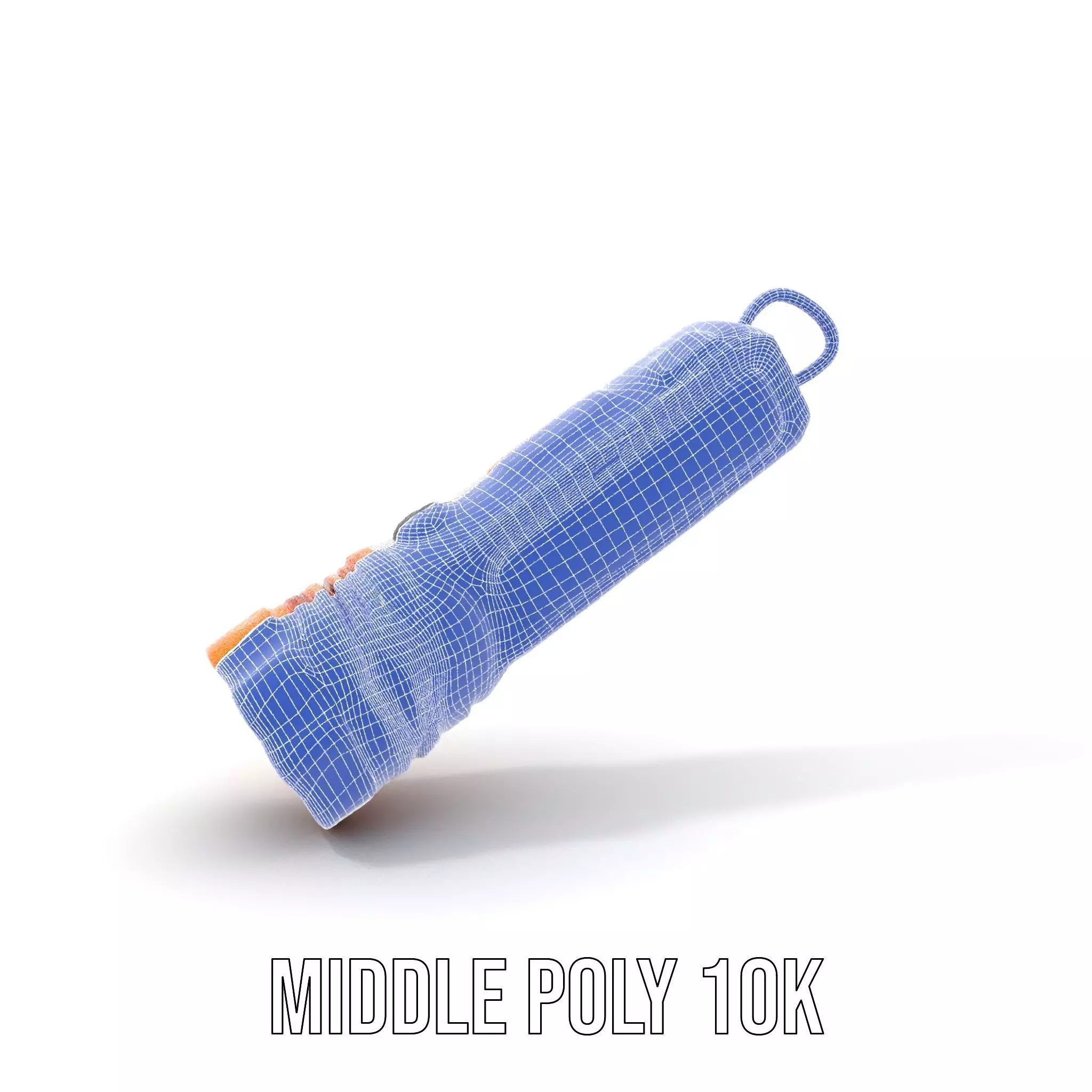 Handheld Flashlight Model Pack with Textured Detail Low-poly 3D model_20