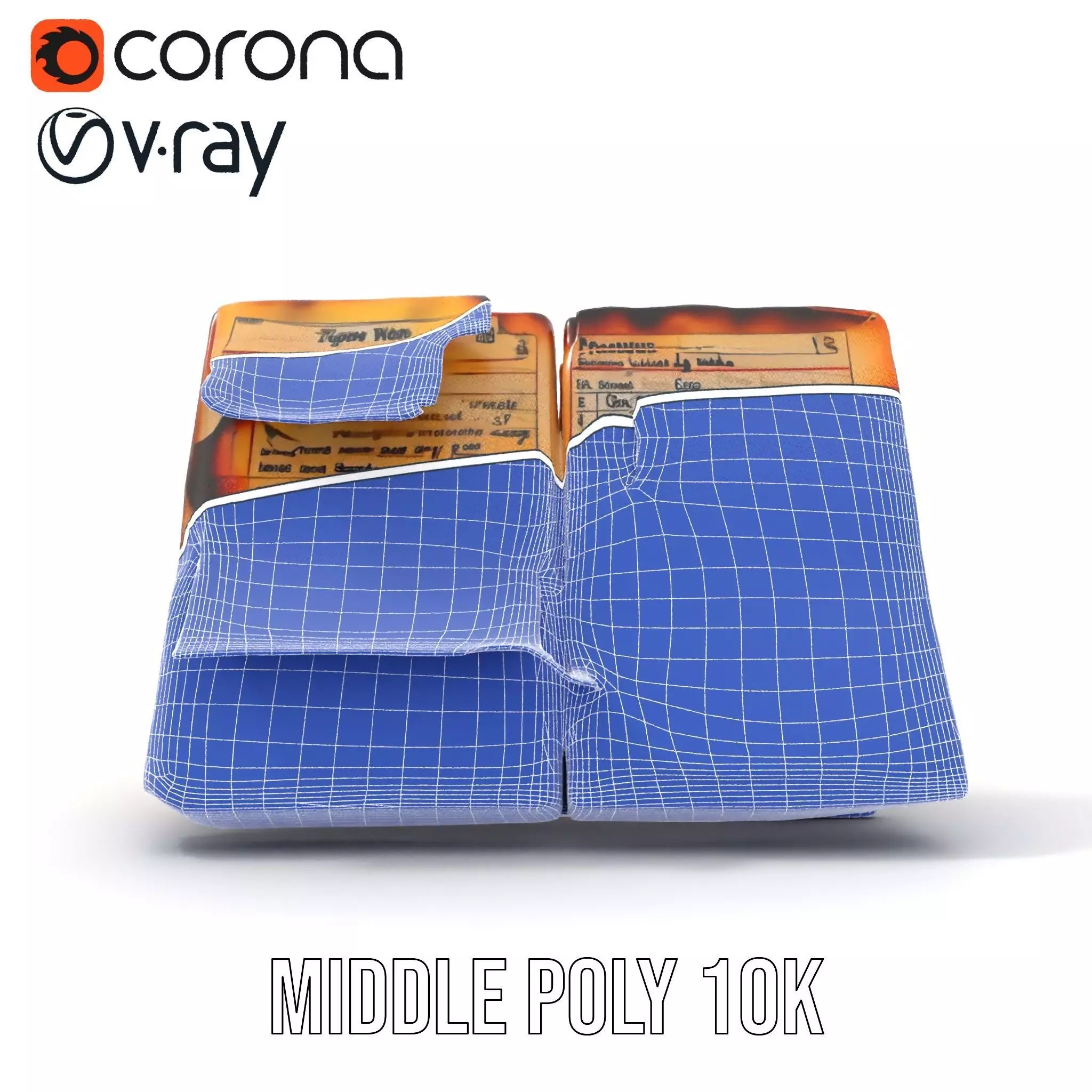 Burnt Book Pages Model Pack Texture_31