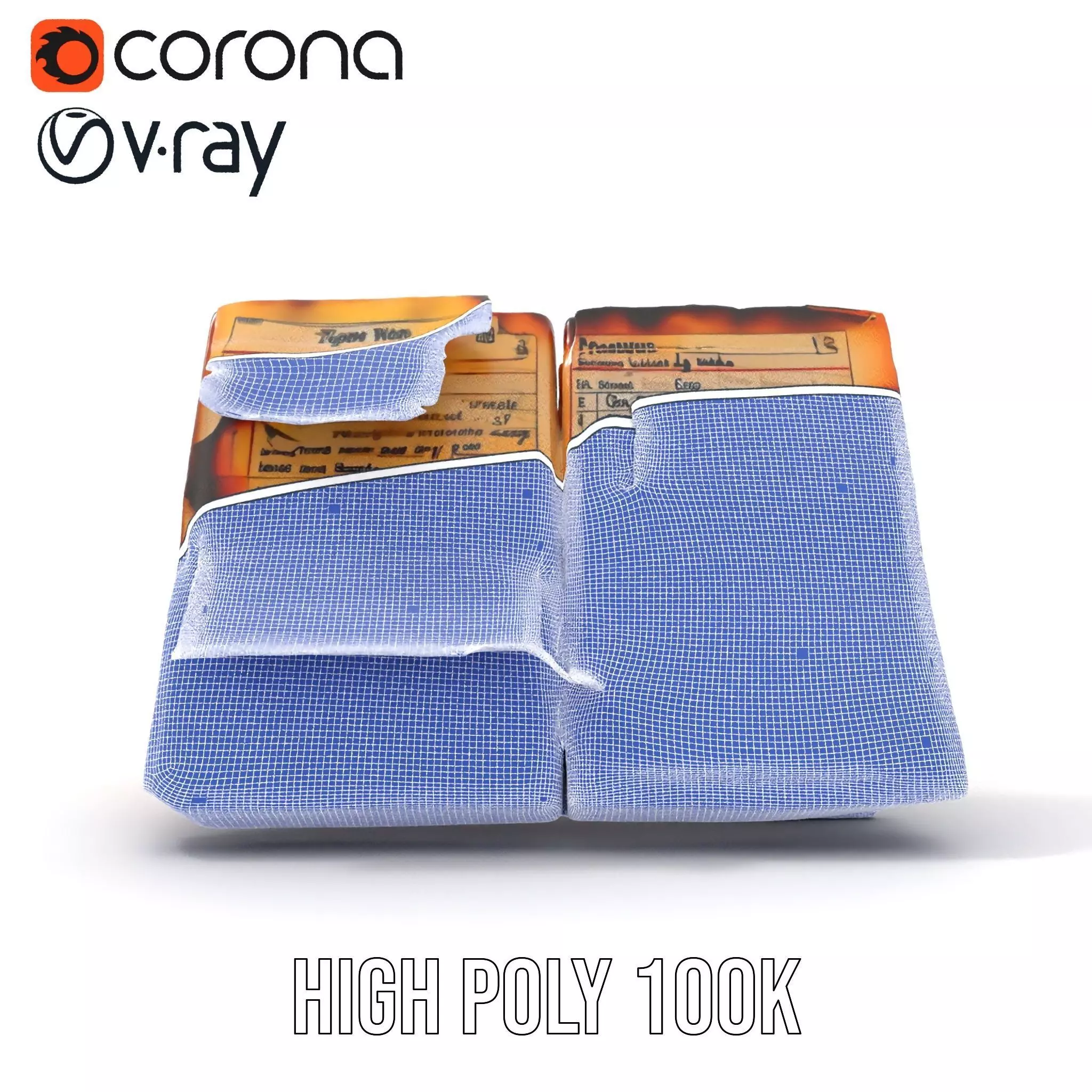 Burnt Book Pages Model Pack Texture_30