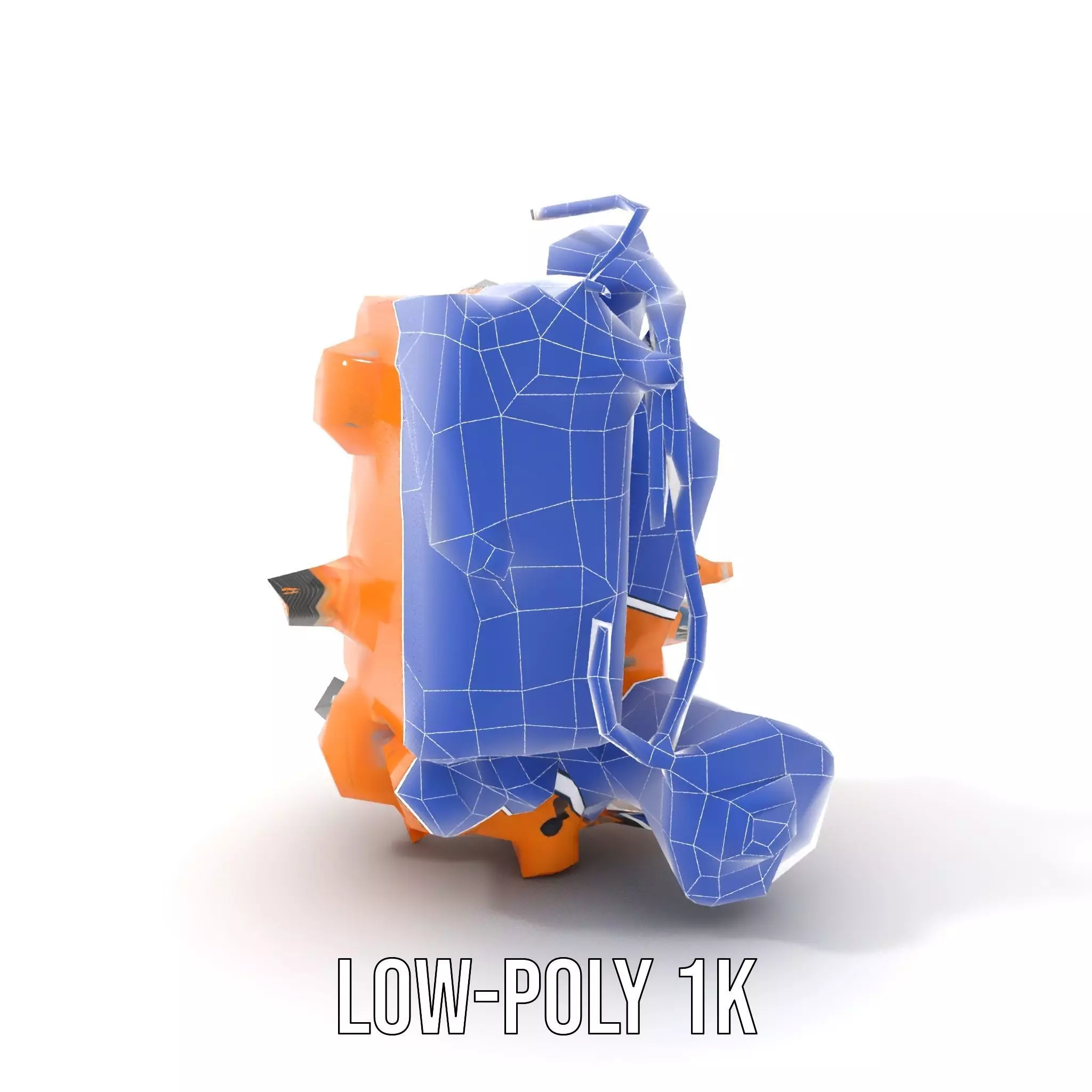Industrial Gearbox Model Pack Low-poly 3D model_26