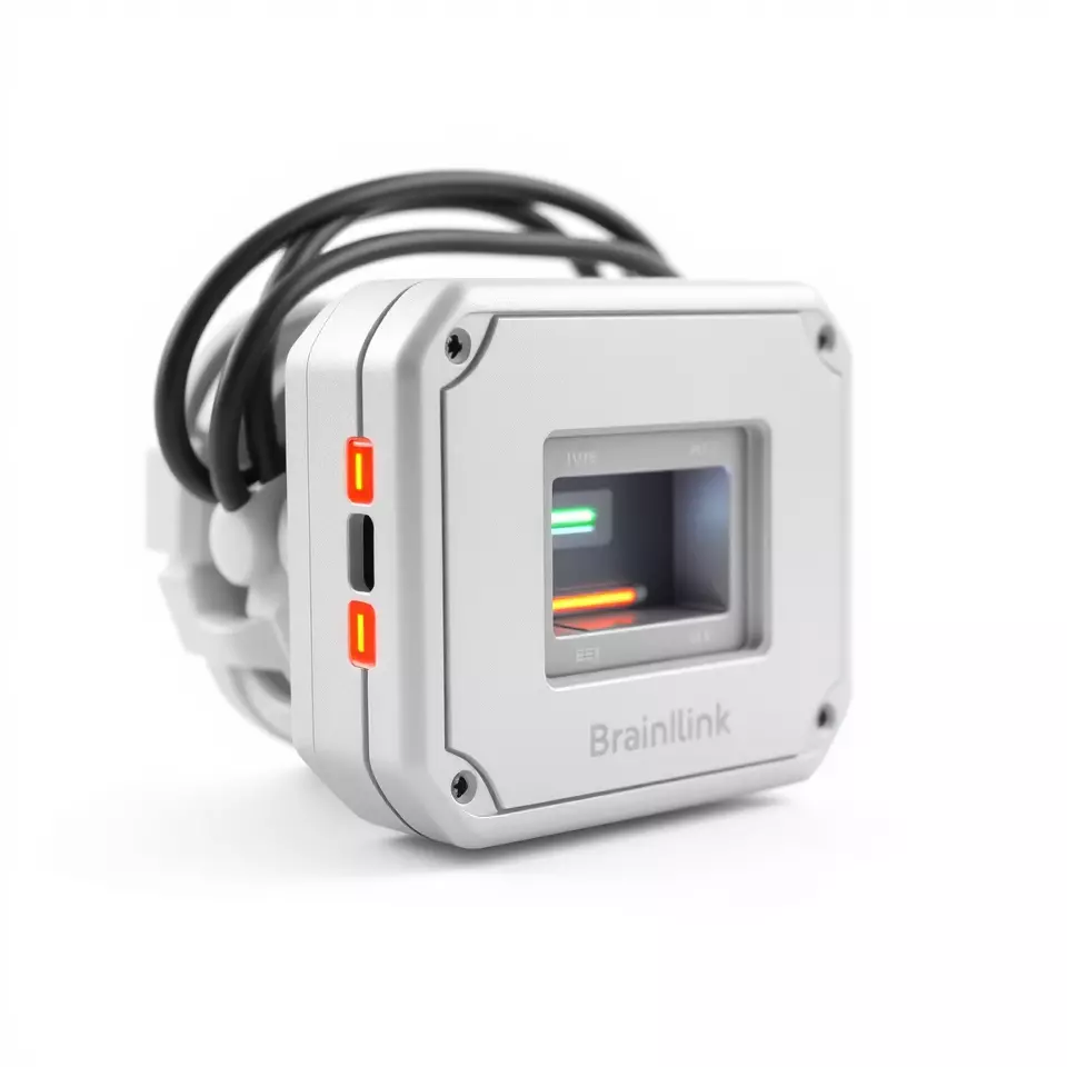 Futuristic Sensor Device Model Pack Low-poly 3D model_2