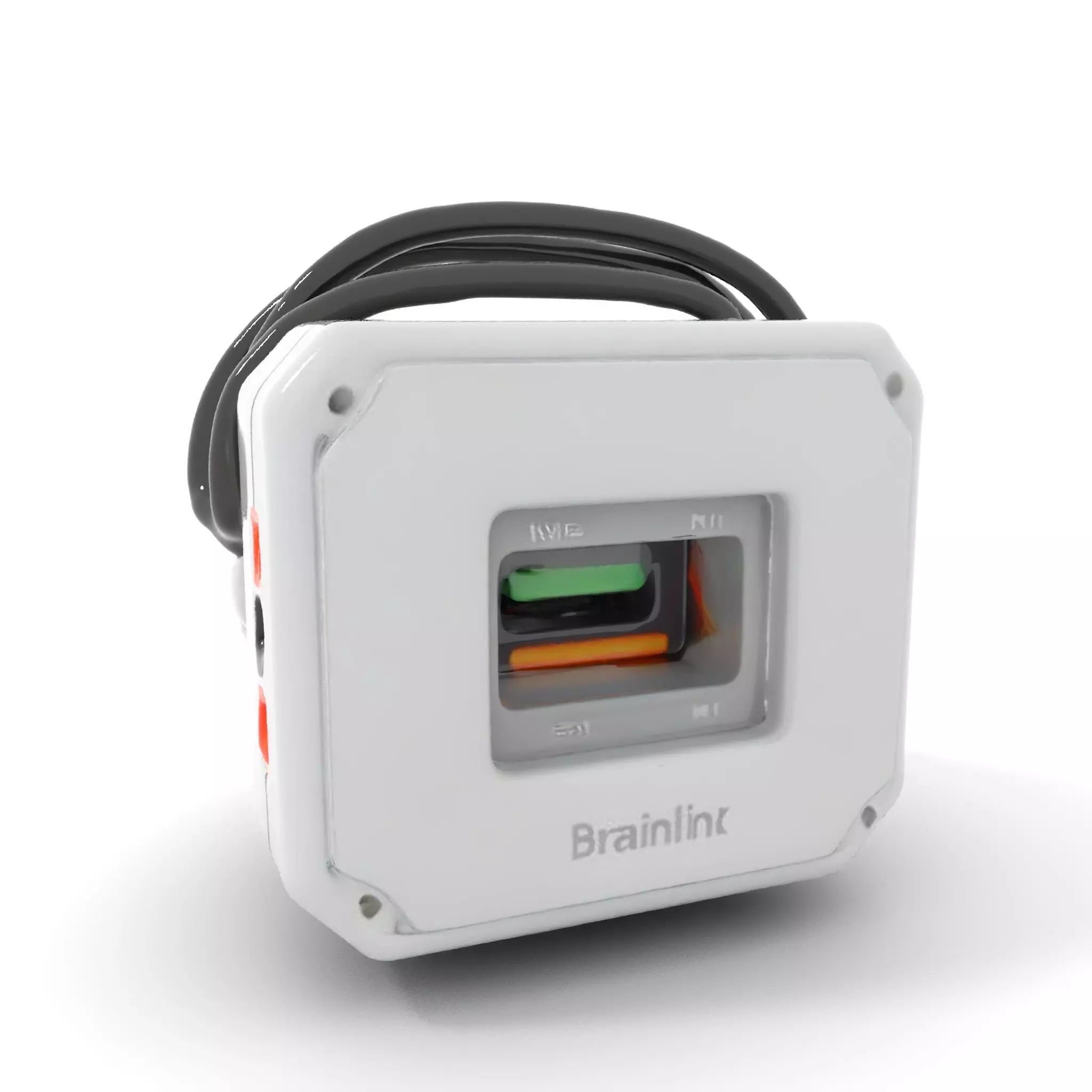 Futuristic Sensor Device Model Pack Low-poly 3D model_0