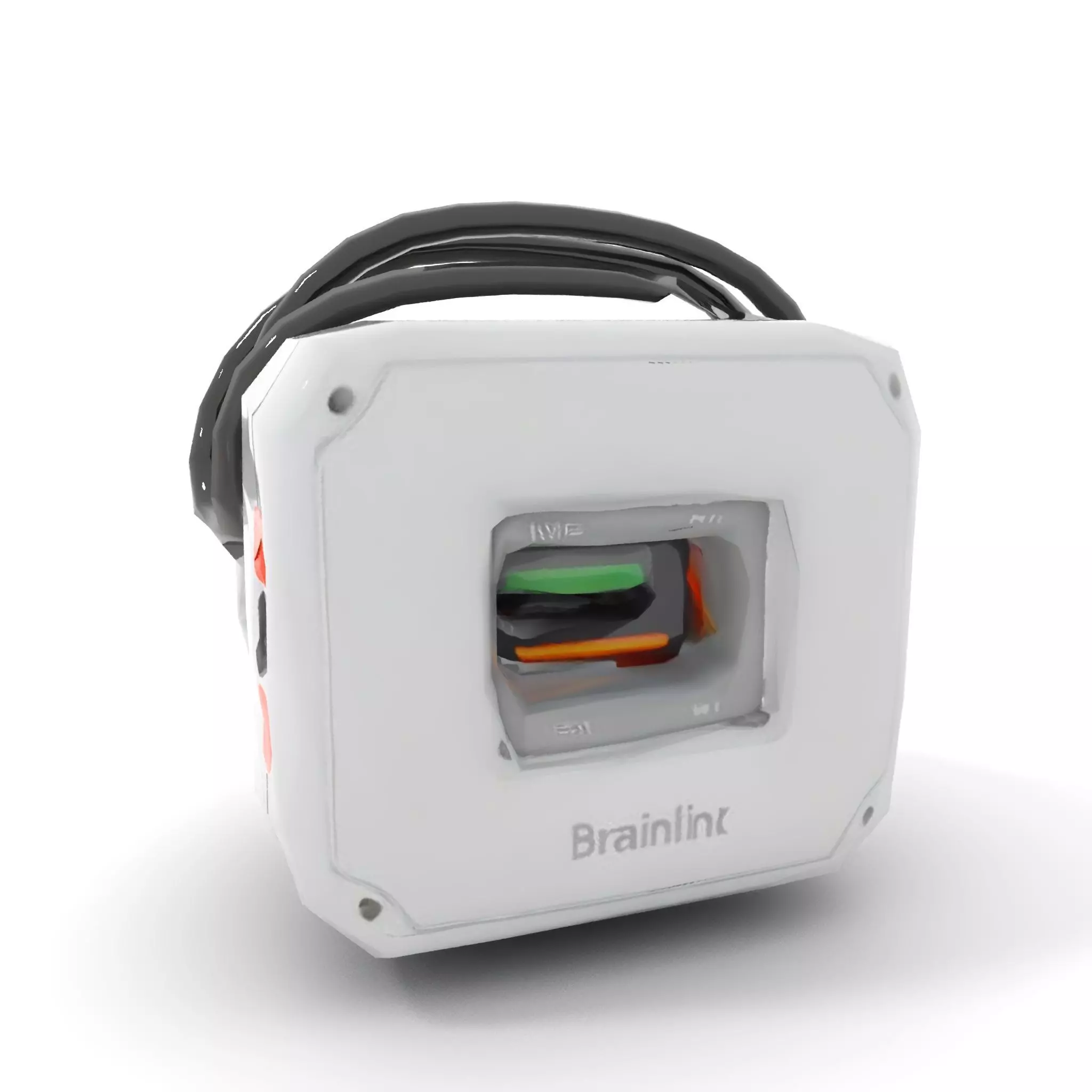 Futuristic Sensor Device Model Pack Low-poly 3D model_14