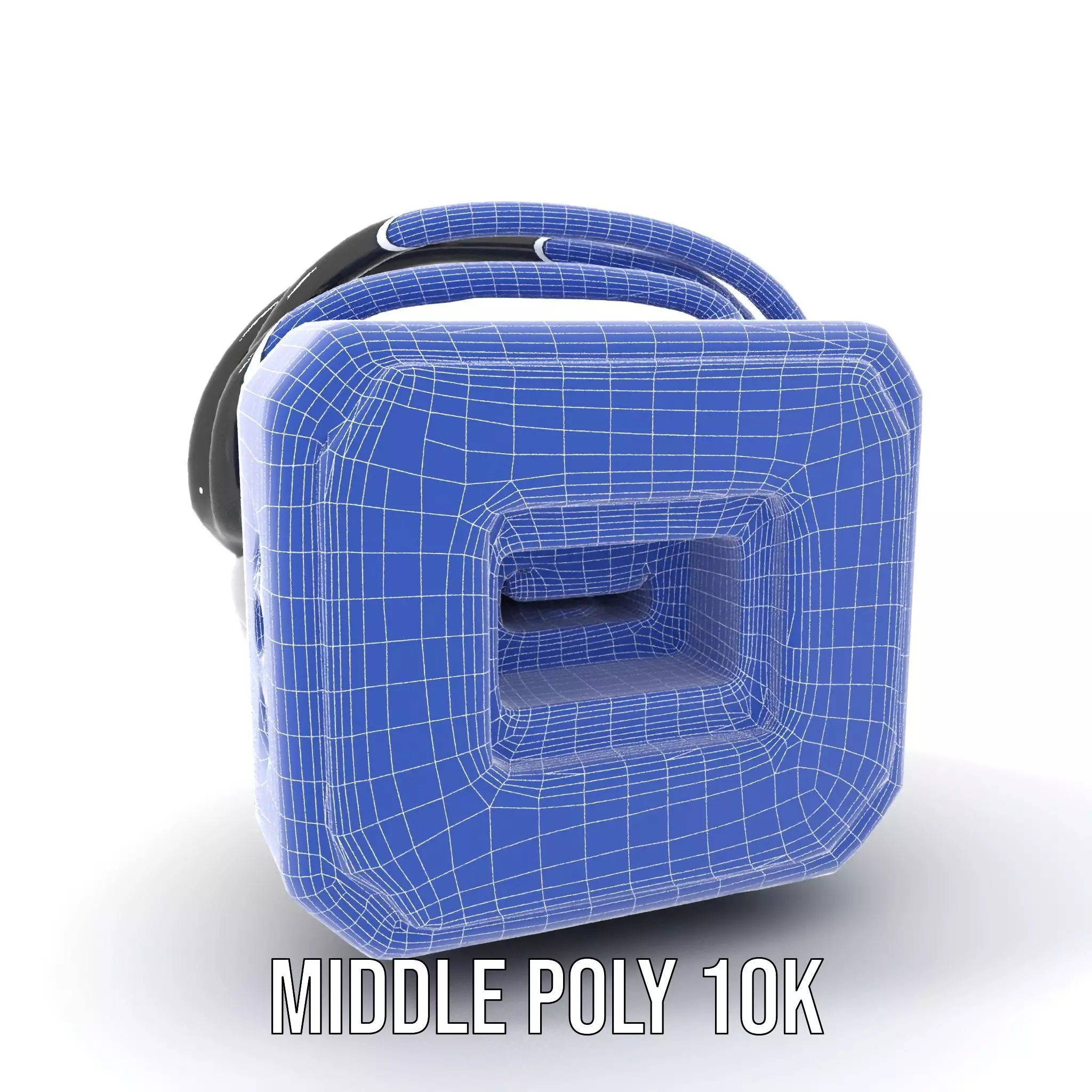 Futuristic Sensor Device Model Pack Low-poly 3D model_21