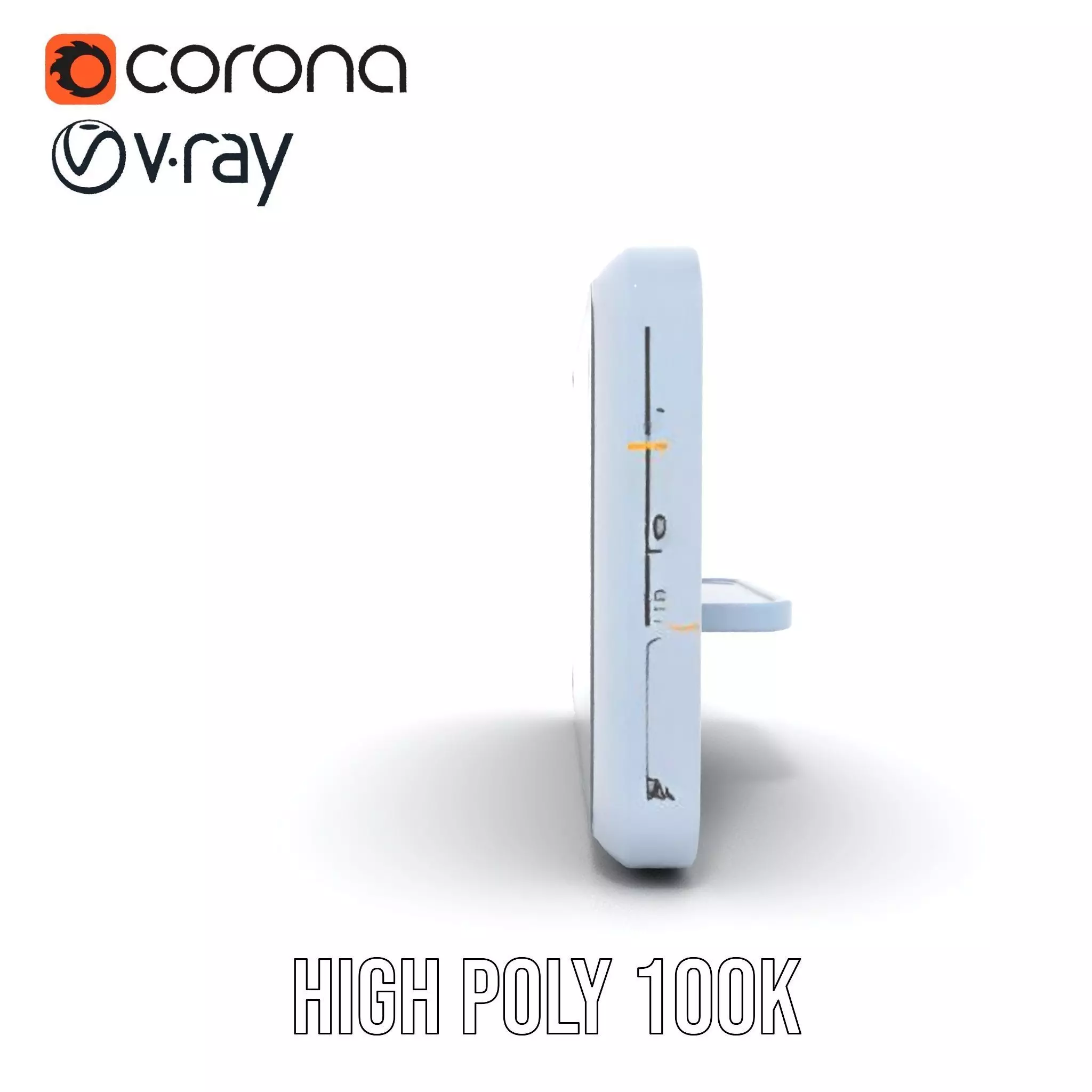 Futuristic Control Panel with Interactive Display model pack Low-poly 3D model_20