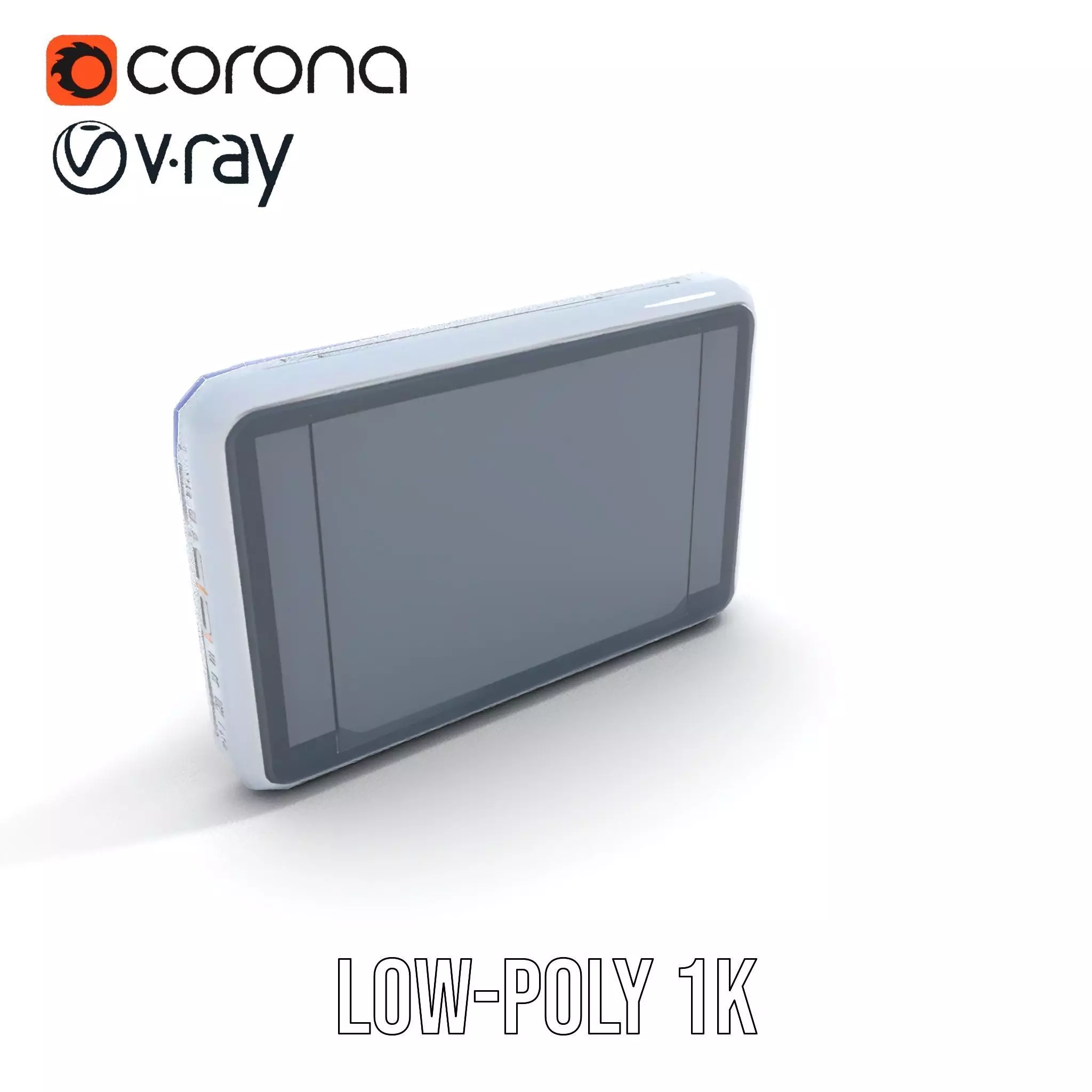 Futuristic Control Panel with Interactive Display model pack Low-poly 3D model_22