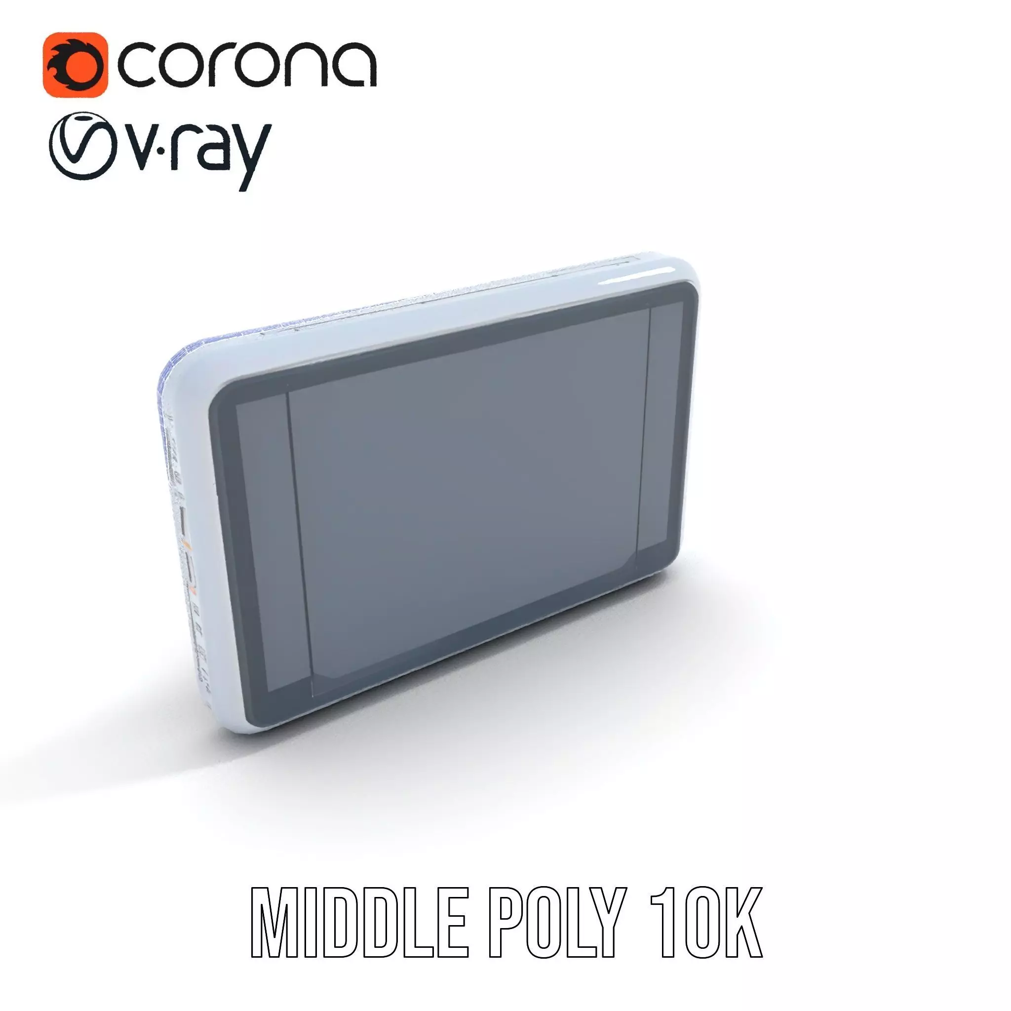 Futuristic Control Panel with Interactive Display model pack Low-poly 3D model_11