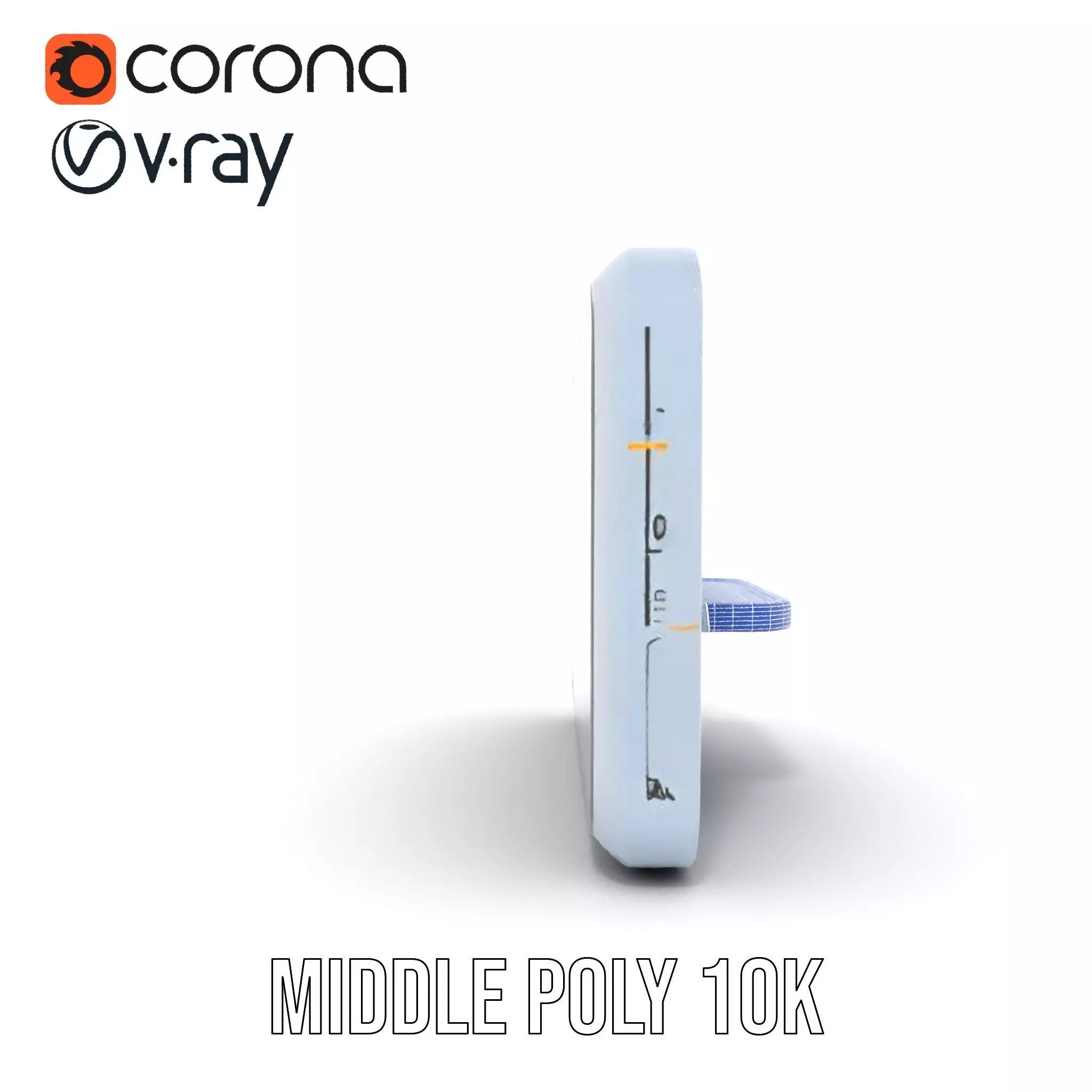 Futuristic Control Panel with Interactive Display model pack Low-poly 3D model_27