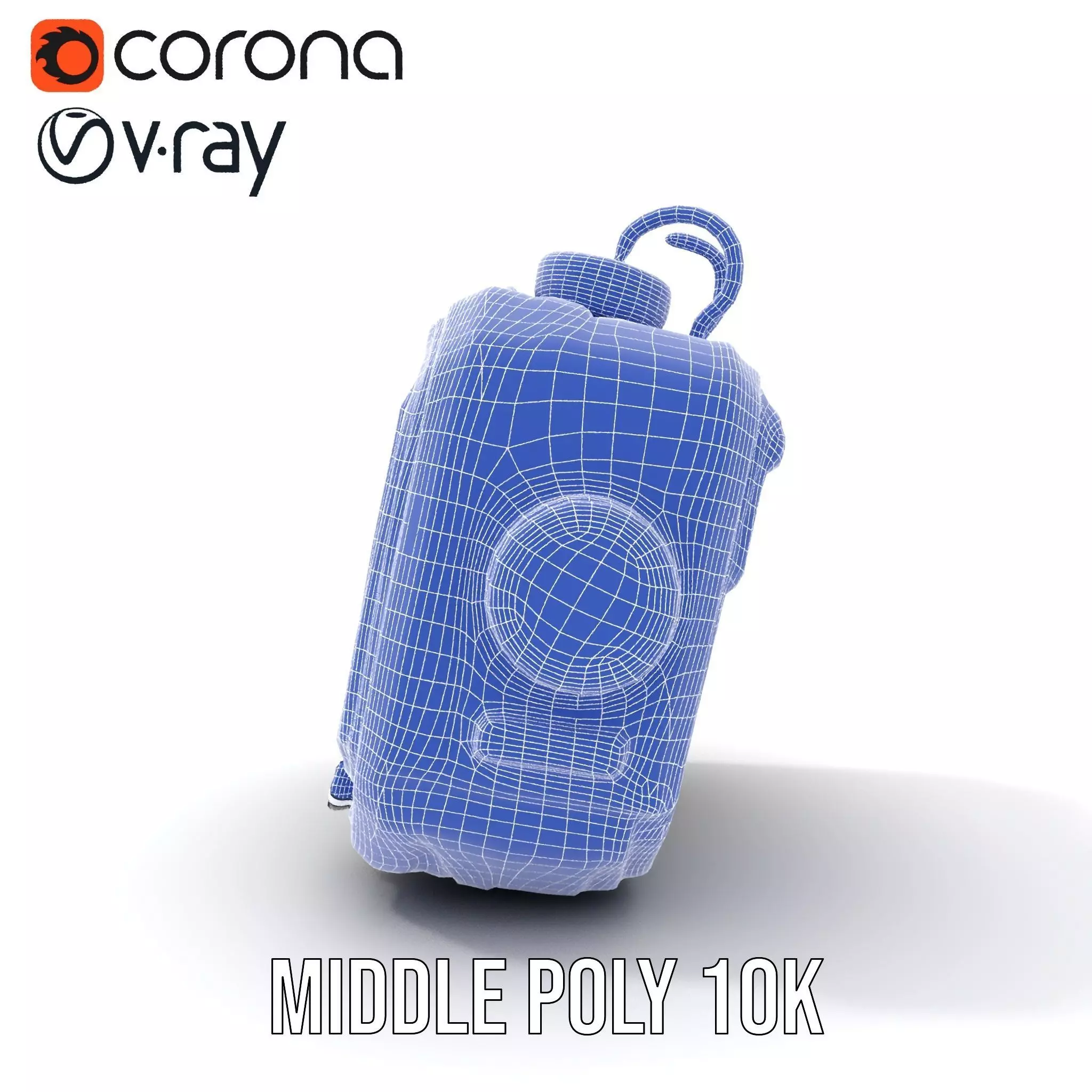 Futuristic Handheld Device Model Pack Low-poly 3D model_29