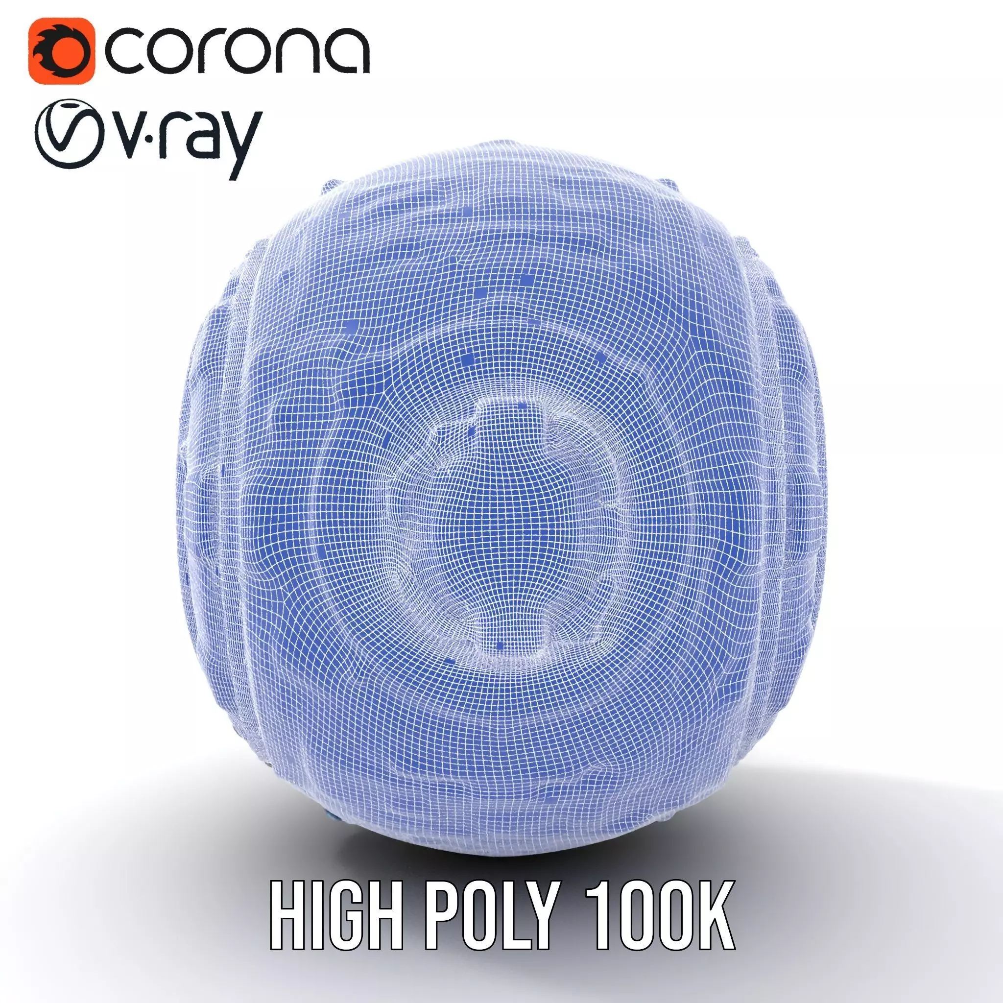 Futuristic Energy Sphere Model Pack Low-poly 3D model_32