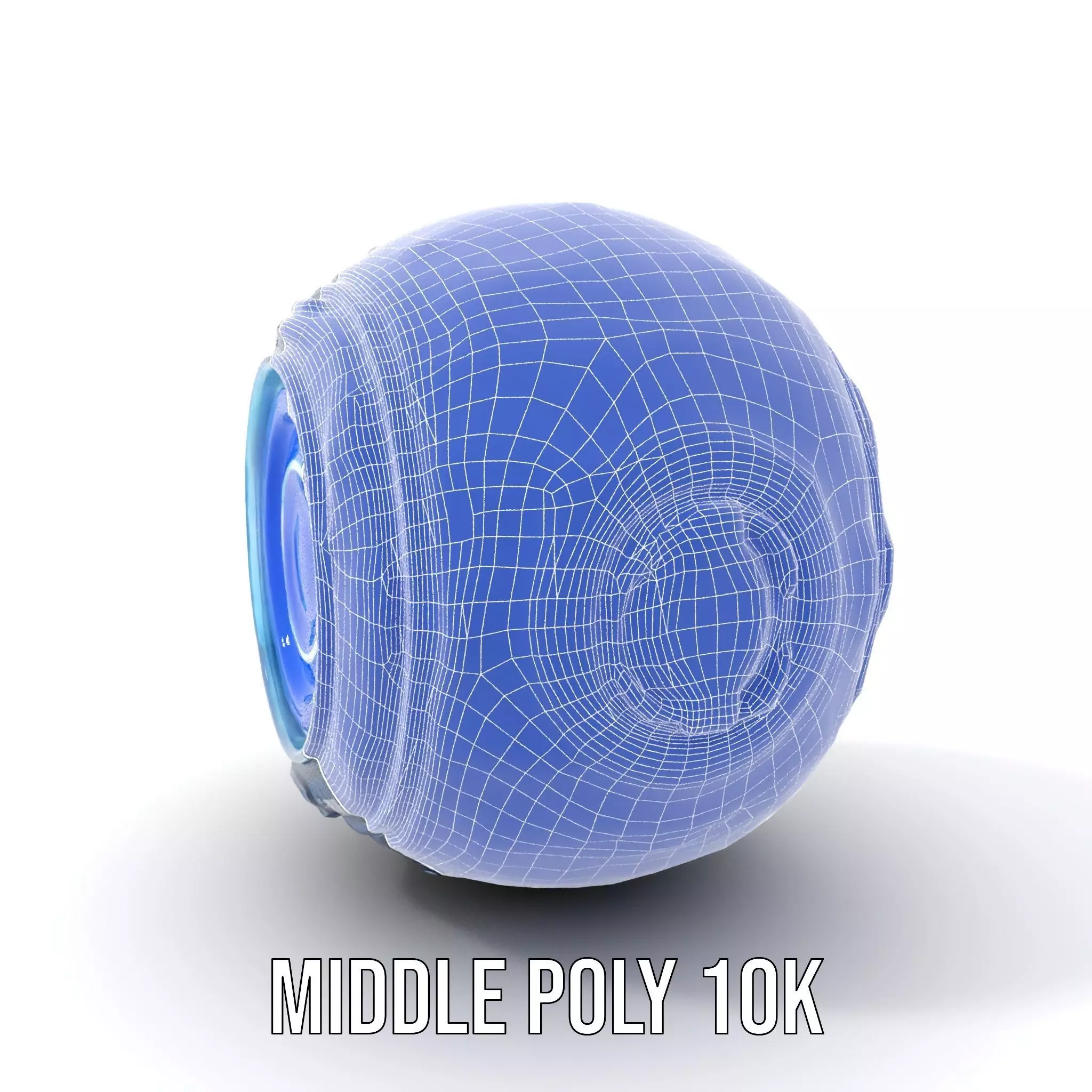 Futuristic Energy Sphere Model Pack Low-poly 3D model_16
