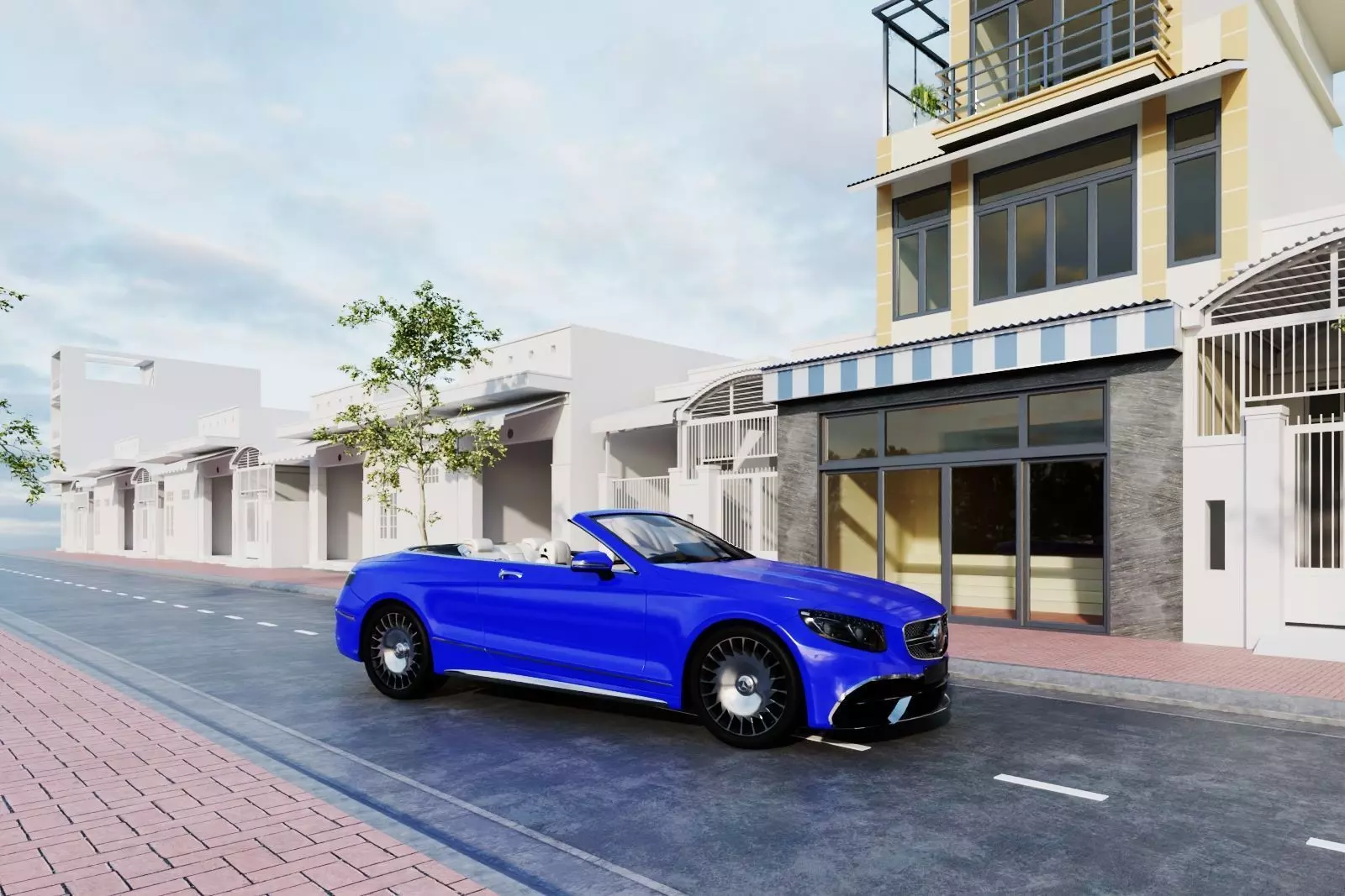 Mercedes Maybach Coupe Cabriolet 3D print model_3