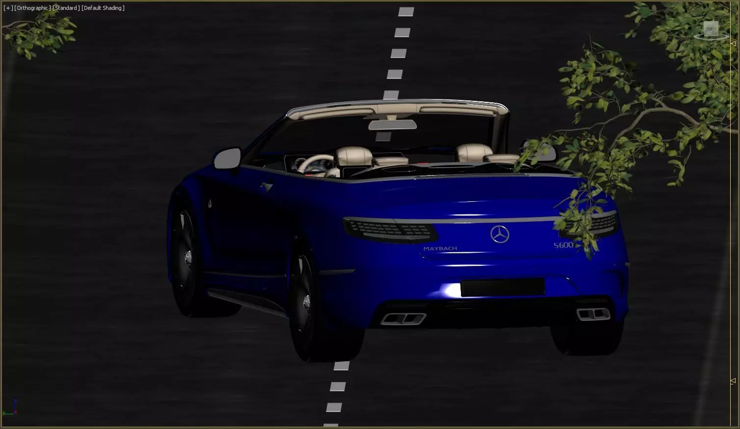 Mercedes Maybach Coupe Cabriolet 3D print model_15