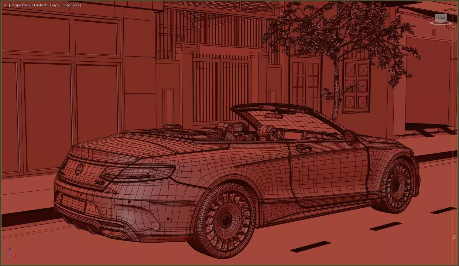 Mercedes Maybach Coupe Cabriolet 3D print model_6