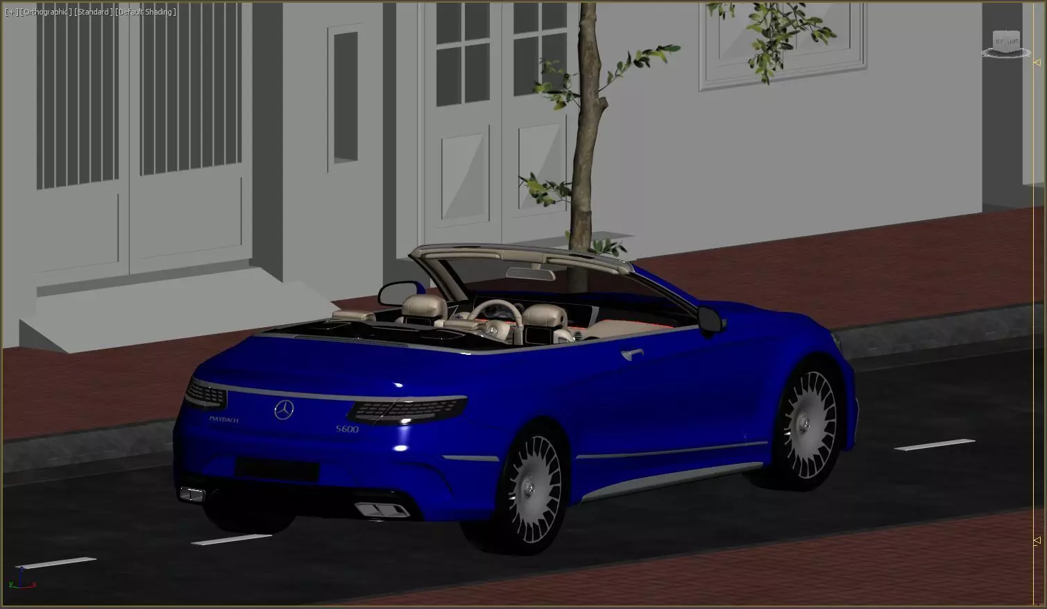 Mercedes Maybach Coupe Cabriolet 3D print model_22