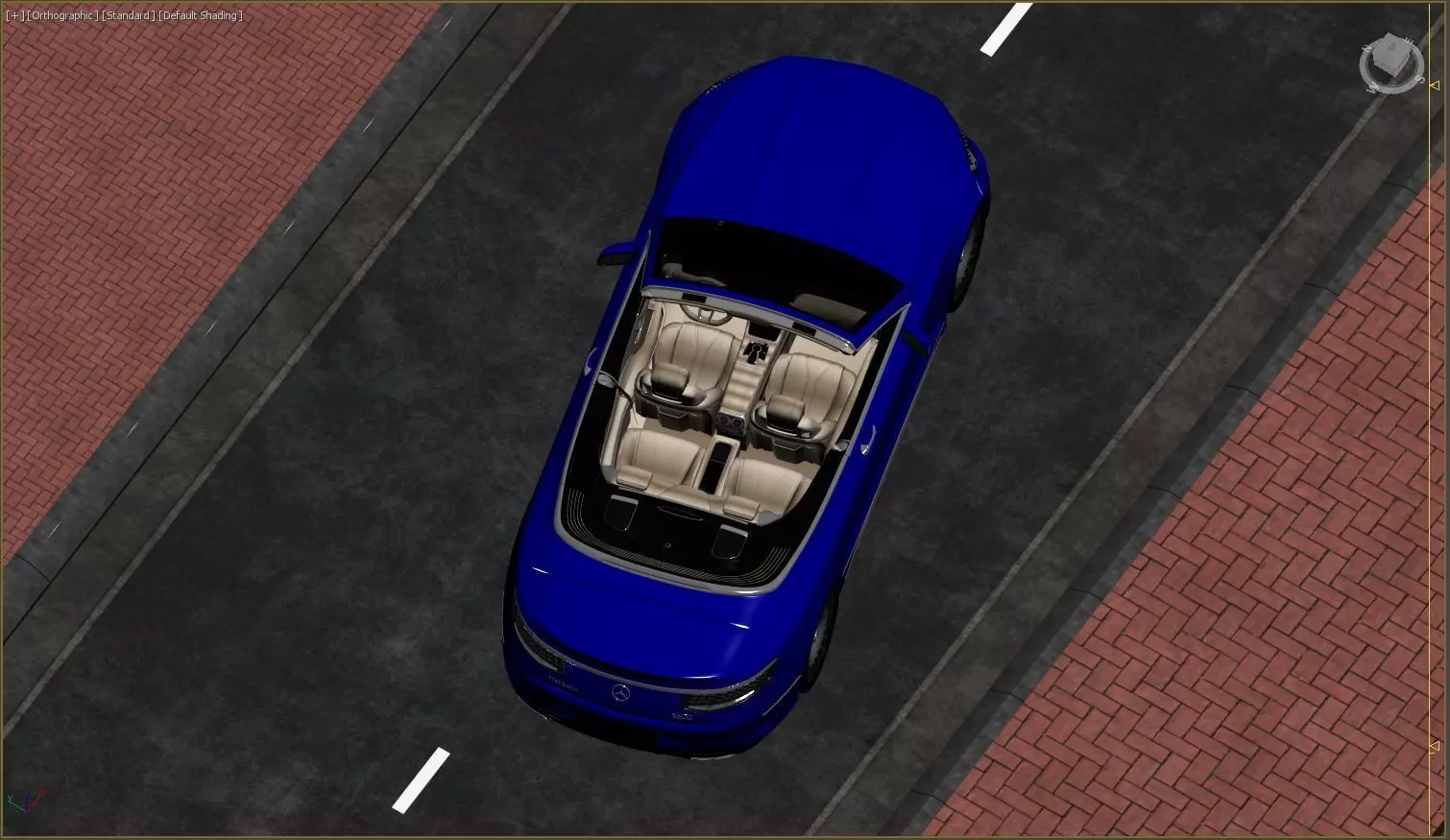 Mercedes Maybach Coupe Cabriolet 3D print model_16