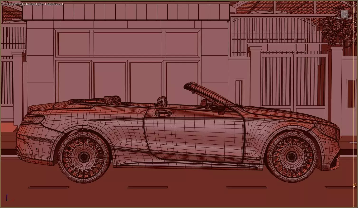 Mercedes Maybach Coupe Cabriolet 3D print model_7