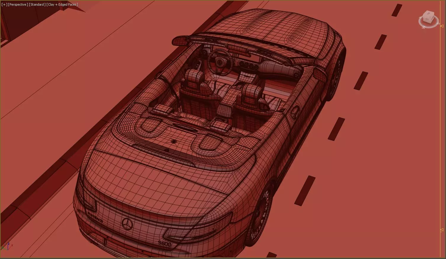 Mercedes Maybach Coupe Cabriolet 3D print model_8