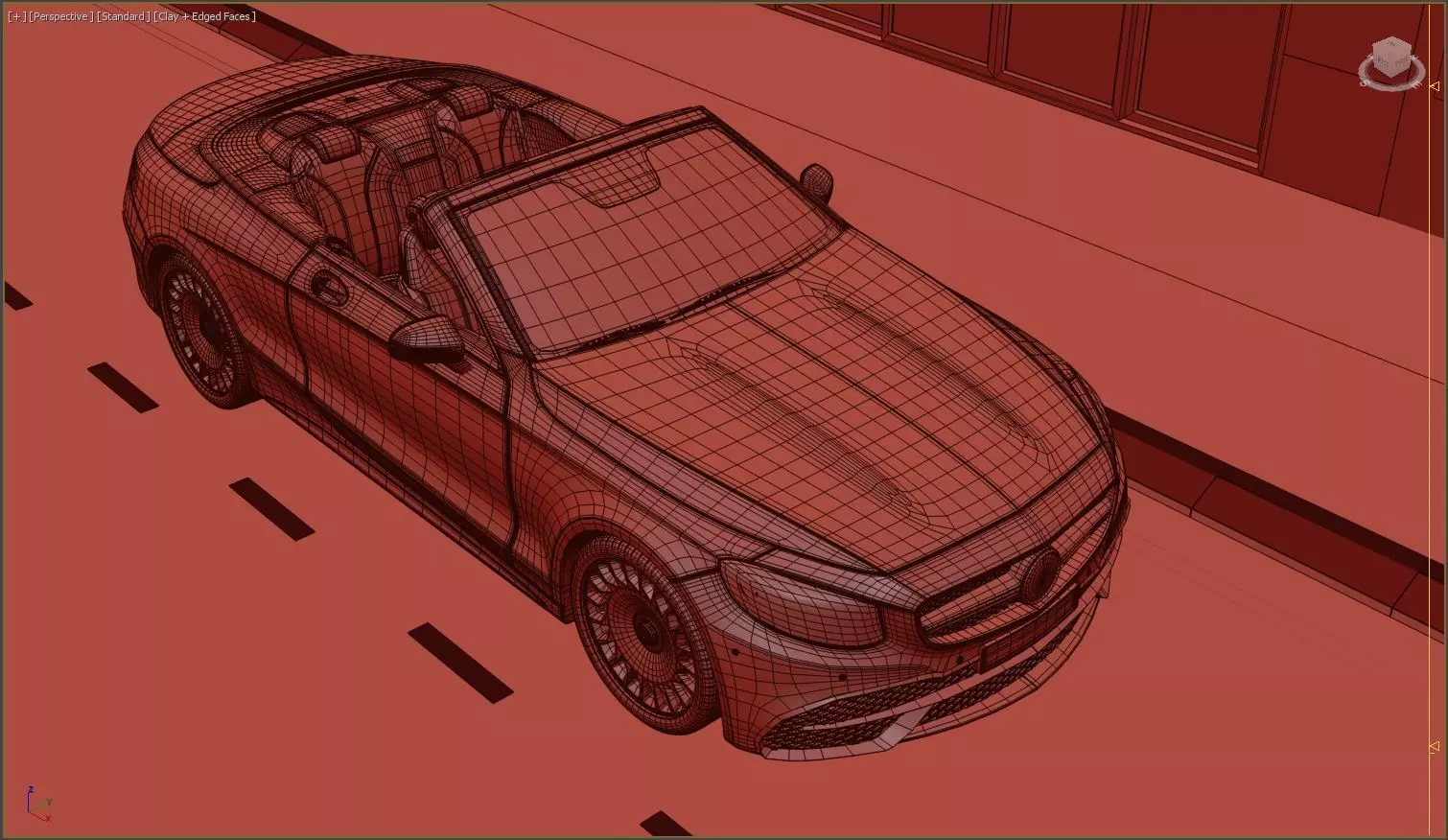 Mercedes Maybach Coupe Cabriolet 3D print model_9