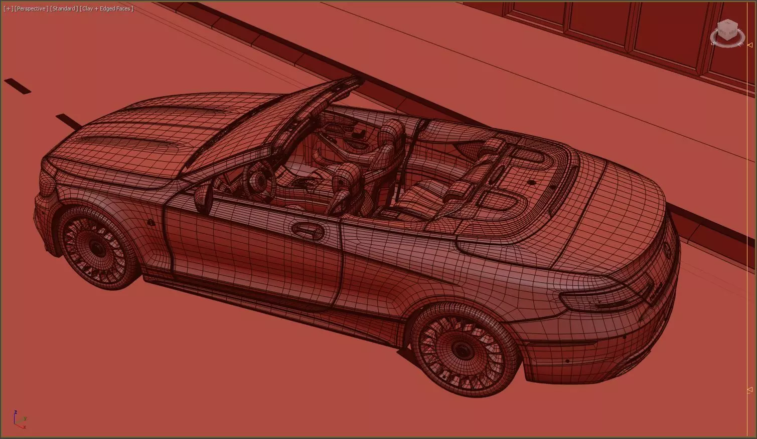 Mercedes Maybach Coupe Cabriolet 3D print model_10