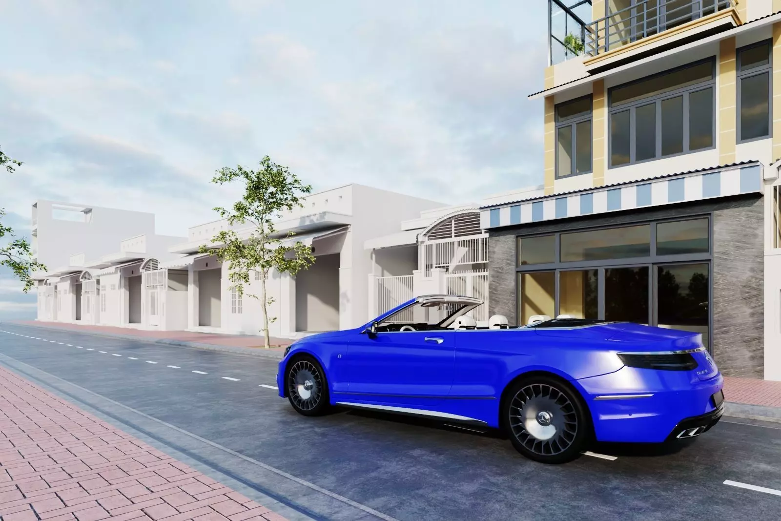 Mercedes Maybach Coupe Cabriolet 3D print model_2