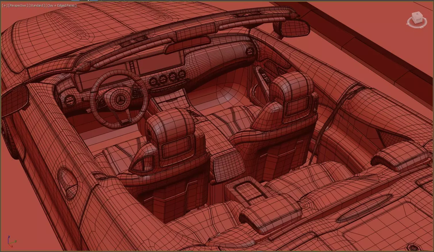 Mercedes Maybach Coupe Cabriolet 3D print model_13