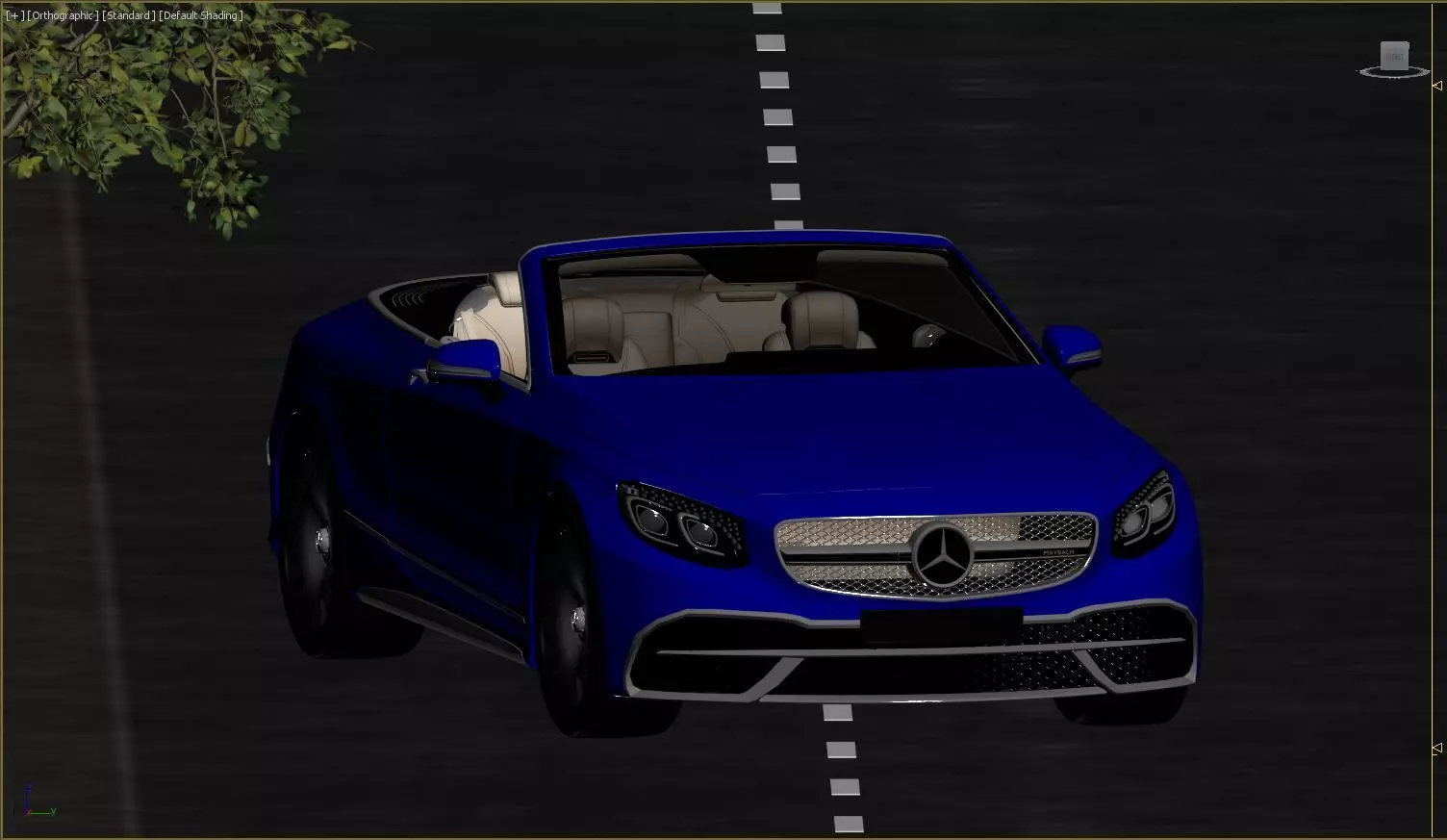 Mercedes Maybach Coupe Cabriolet 3D print model_5