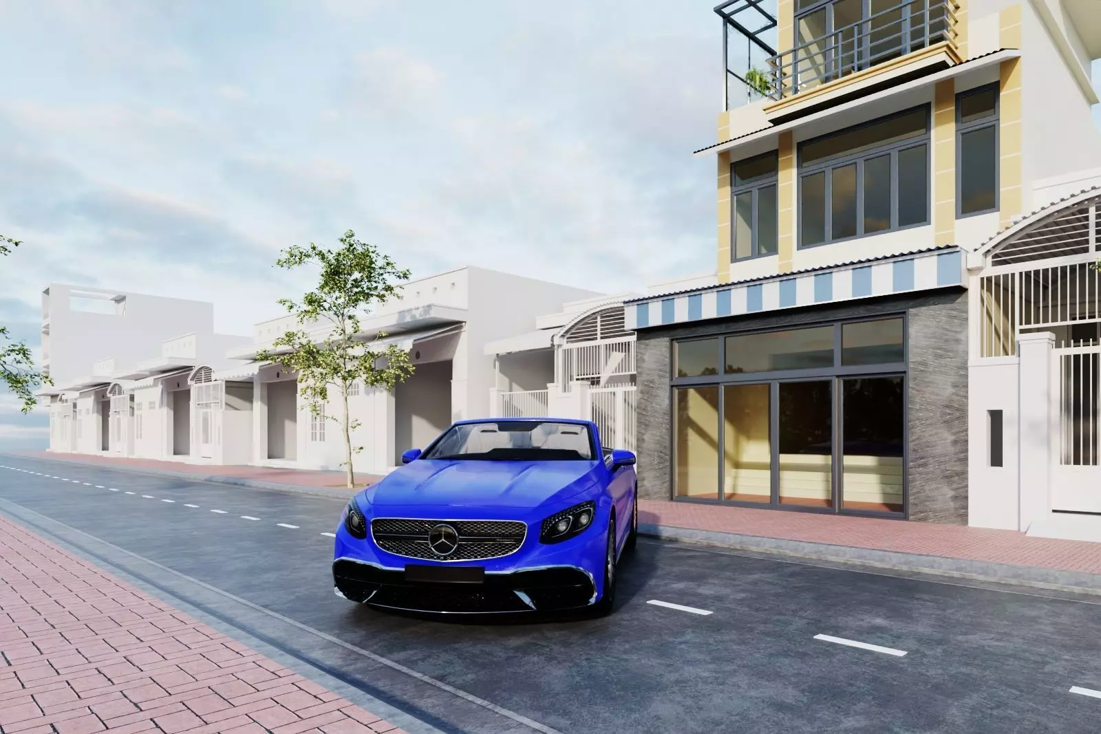 Mercedes Maybach Coupe Cabriolet 3D print model_1