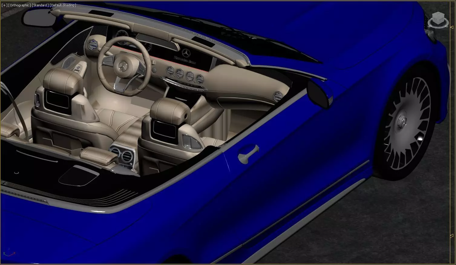 Mercedes Maybach Coupe Cabriolet 3D print model_19