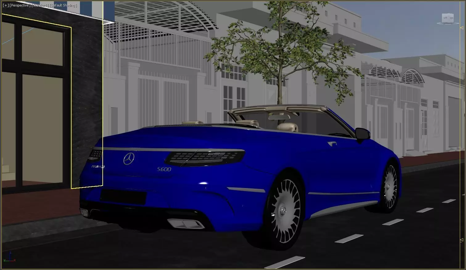 Mercedes Maybach Coupe Cabriolet 3D print model_21