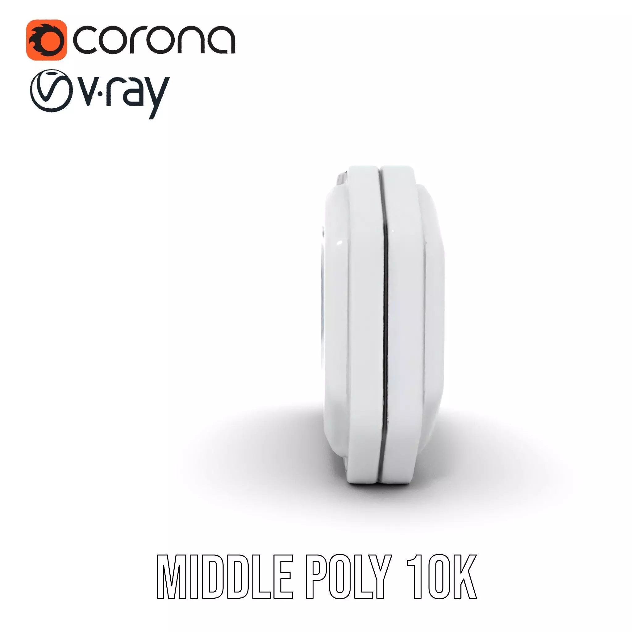 Futuristic Control Panel Model Pack with Interactive Displays Low-poly 3D model_10