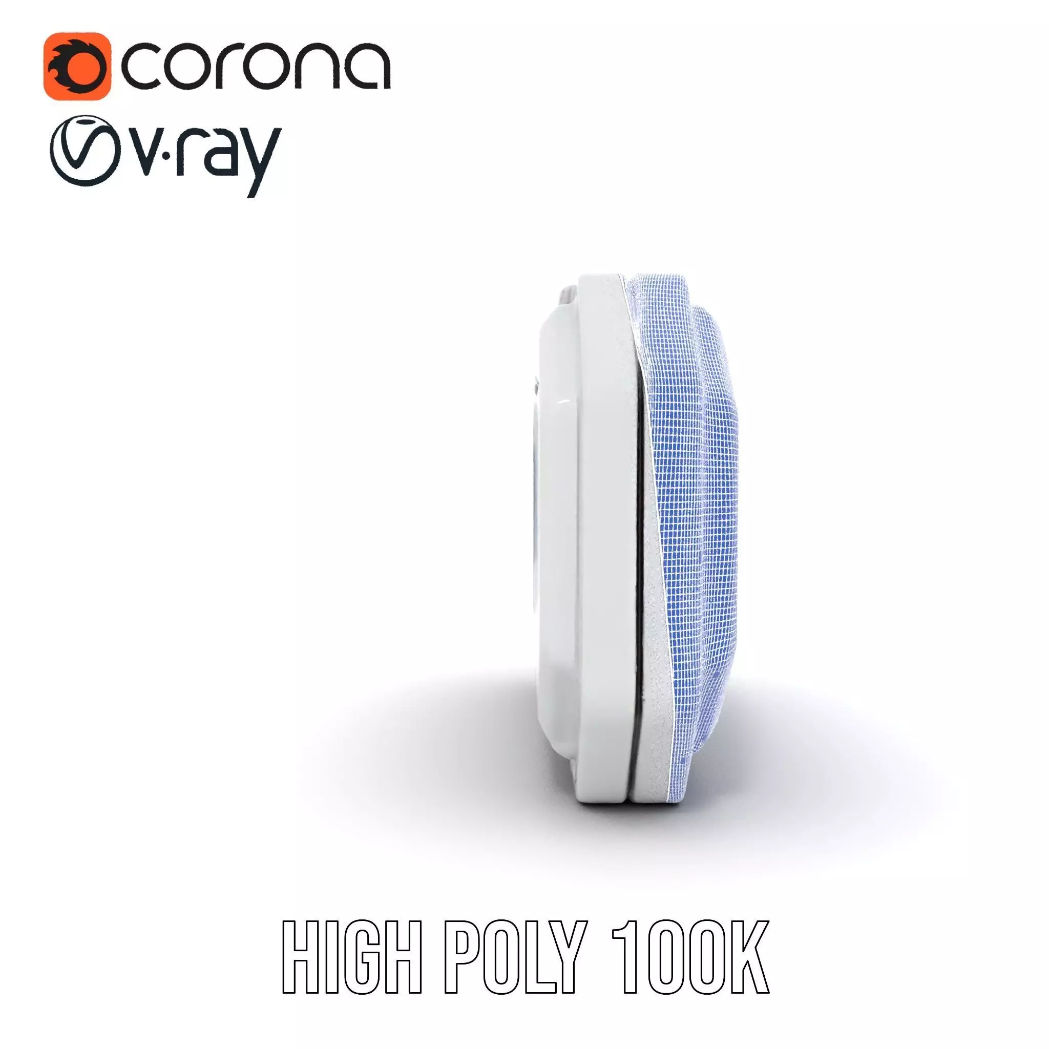 Futuristic Control Panel Model Pack with Interactive Displays Low-poly 3D model_34